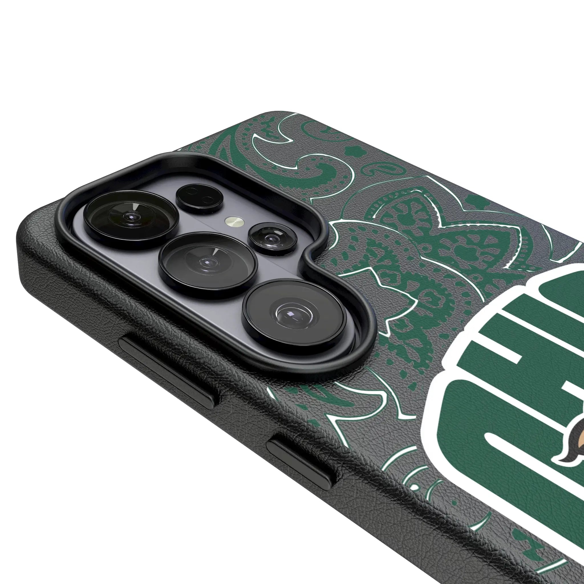 Ohio University Bobcats Paisley Galaxy MagSafe Compatible Phone Case for Samsung Galaxy - Detail#Device_Galaxy S26 Ultra