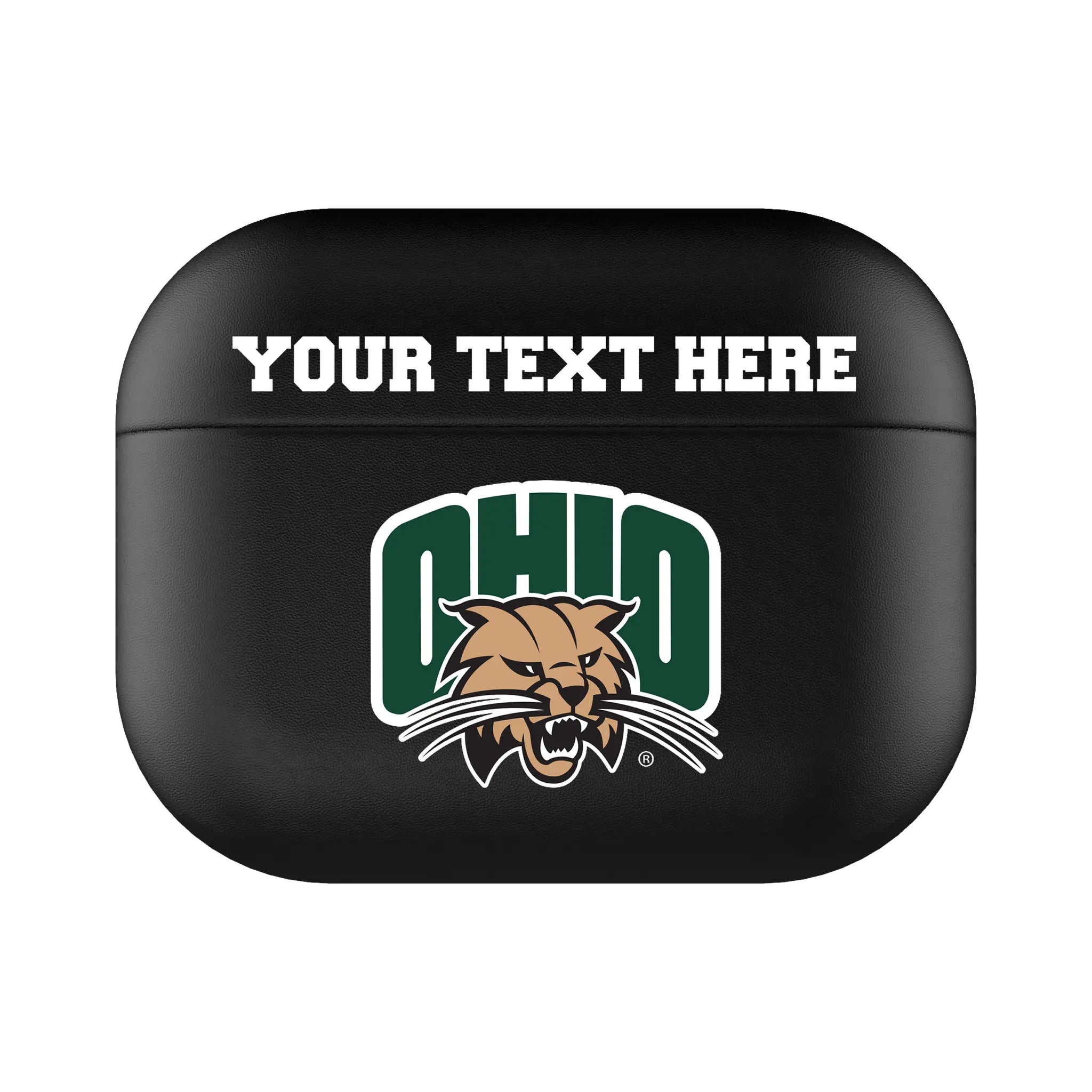 Ohio University Bobcats Personalized Insignia AirPods AirPod Case Cover#Device_AirPods Pro 3