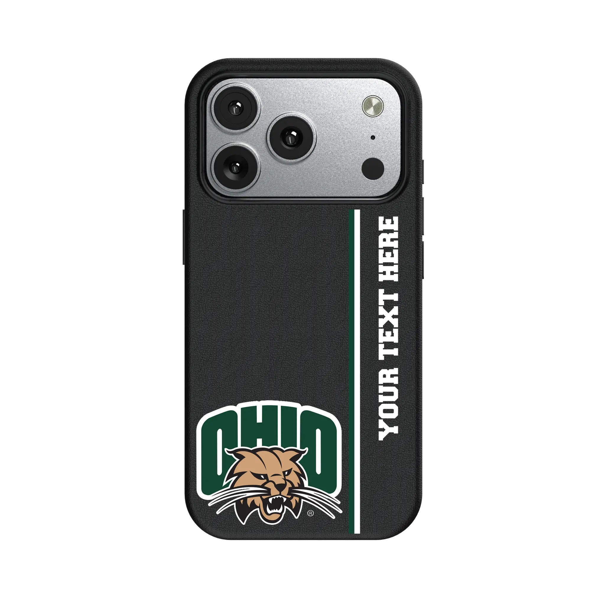 Ohio University Bobcats Personalized Sidebard iPhone MagSafe Compatible Phone Case for Apple iPhone#Device_iPhone 17 Pro