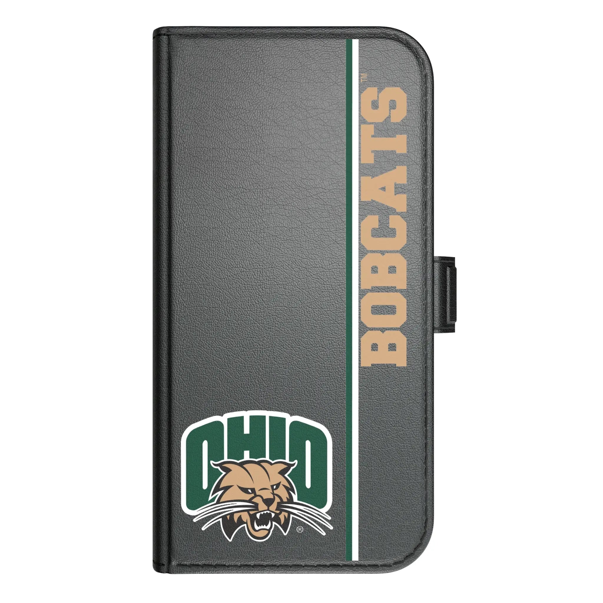 Ohio University Bobcats Sidebar iPhone Folio Phone Case for Apple iPhone#Device_iPhone 17