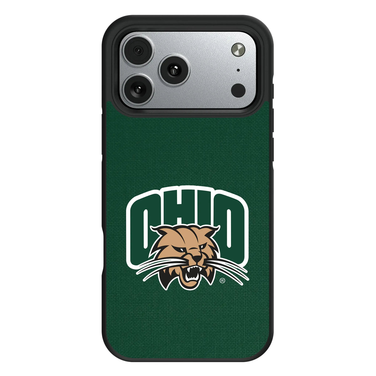 Ohio University Bobcats Solid iPhone Bump Phone Case for Apple iPhone#Device_iPhone 17 Pro Max