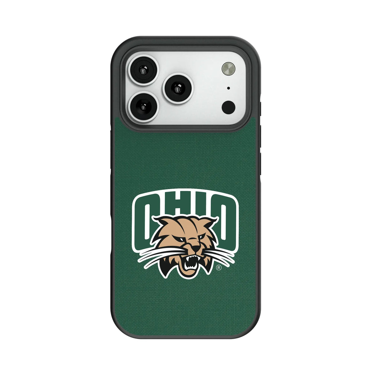 Ohio University Bobcats Solid Bump Phone Case for Apple iPhone