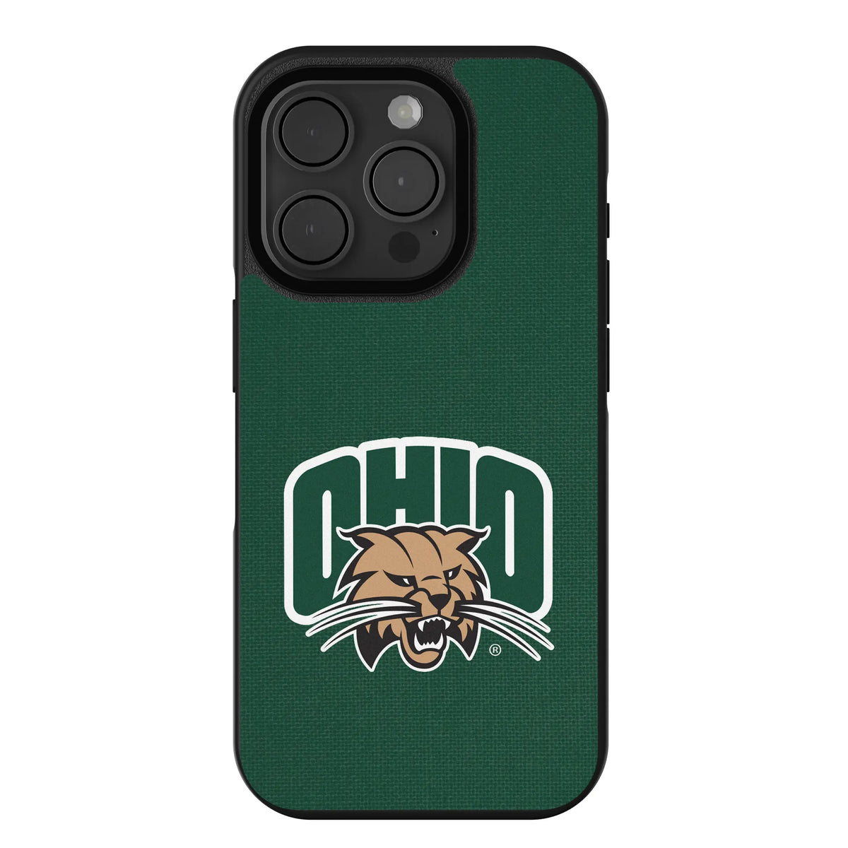 Ohio University Bobcats Solid iPhone Bump Phone Case for Apple iPhone