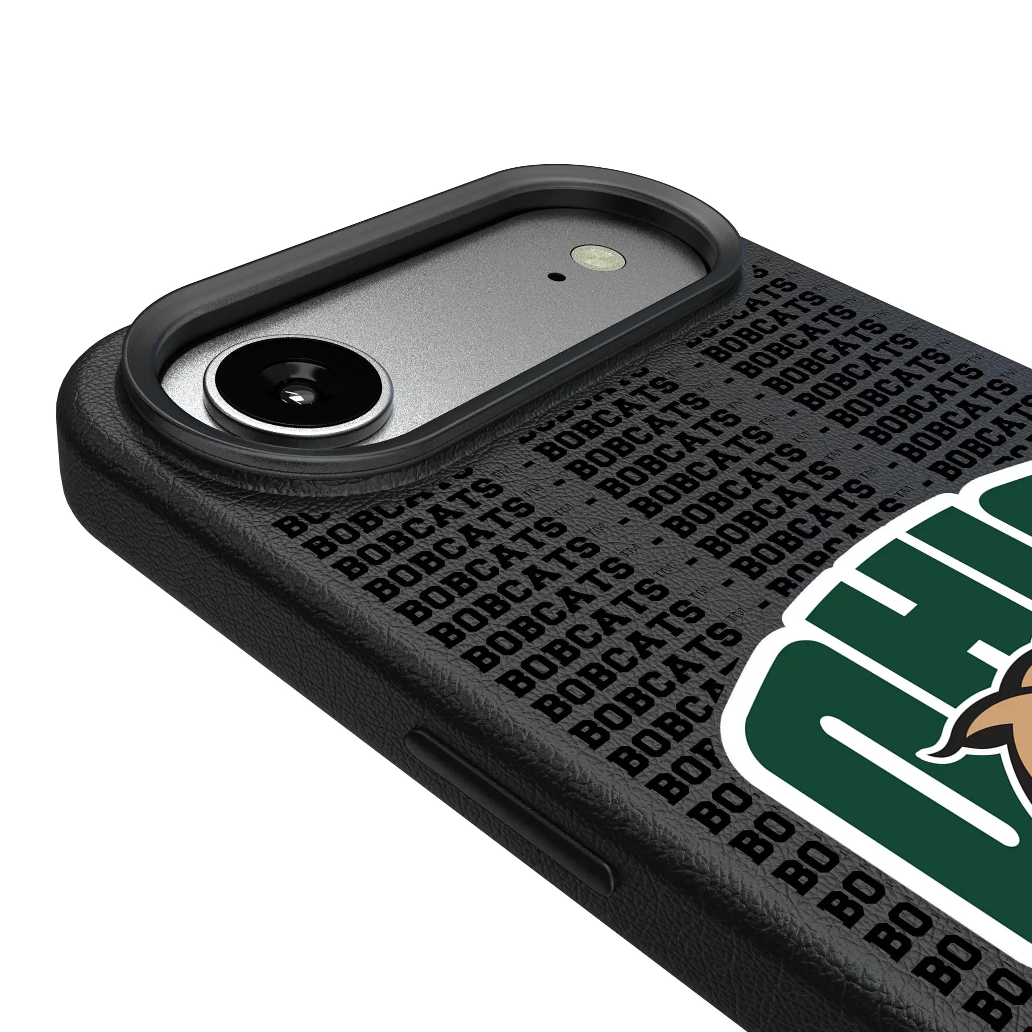 Ohio University Bobcats Text Backdrop iPhone MagSafe Compatible Phone Case for Apple iPhone - Detail#Device_iPhone Air