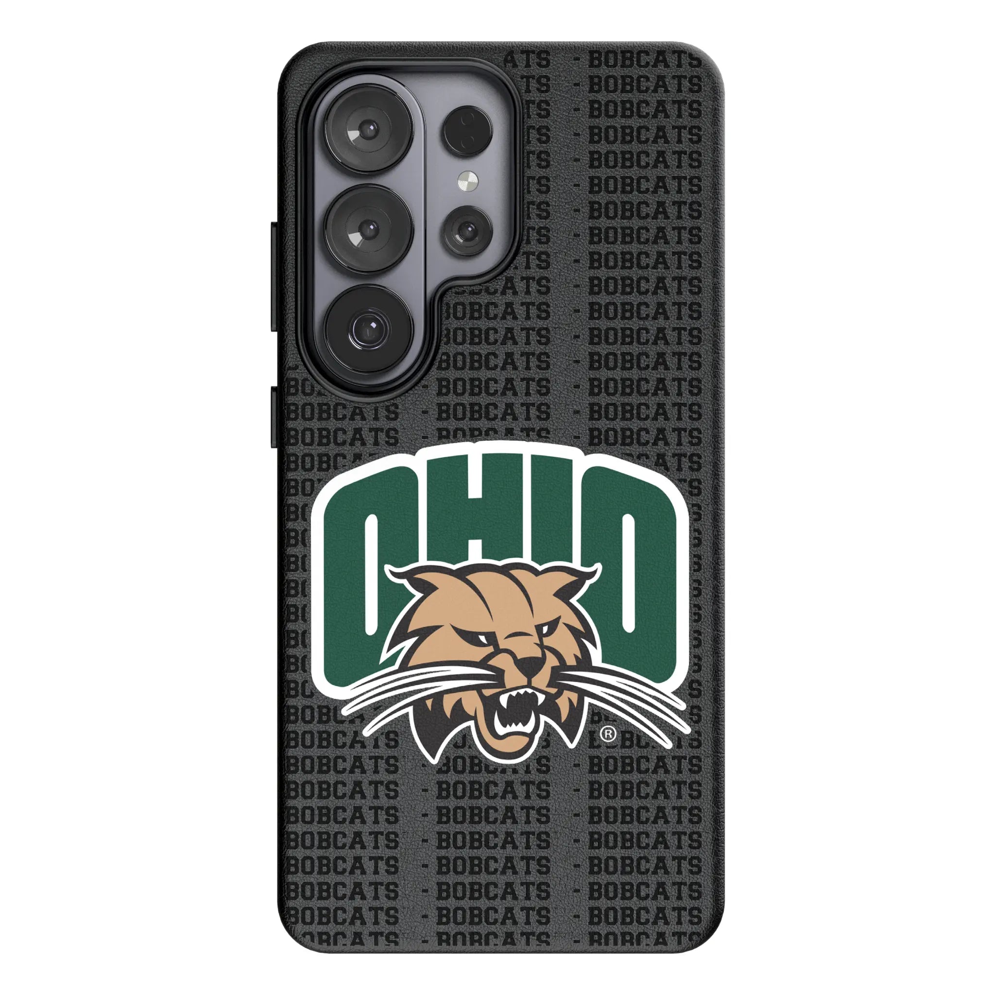 Ohio University Bobcats Text Backdrop Galaxy MagSafe Compatible Phone Case for Samsung Galaxy#Device_Galaxy S26 Ultra