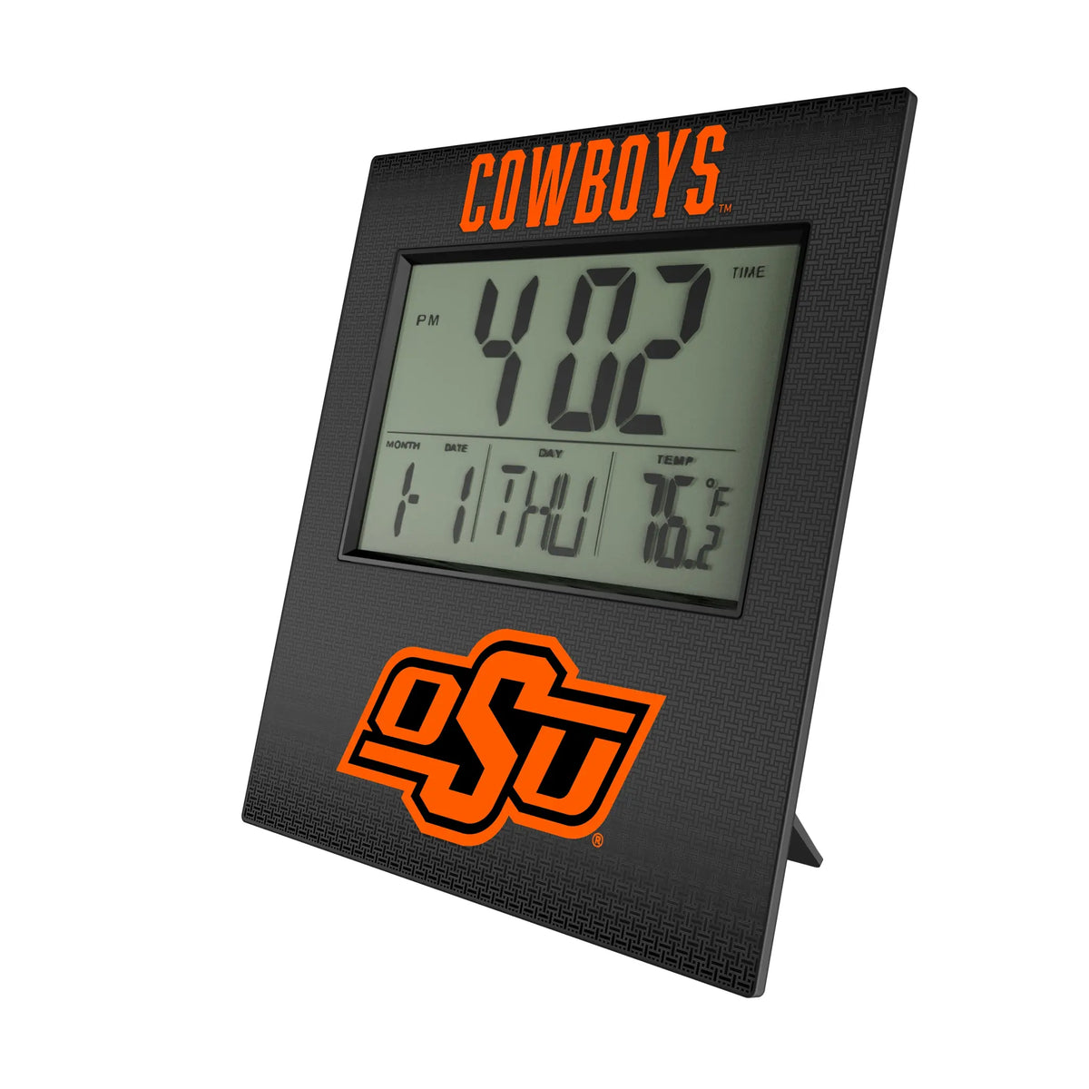 Oklahoma State University Cowboys Linen Wall Clock