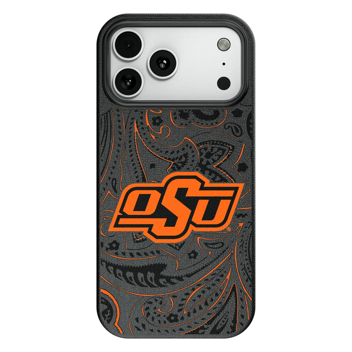 Oklahoma State University Cowboys Paisley MagSafe Compatible Phone Case for Apple iPhone