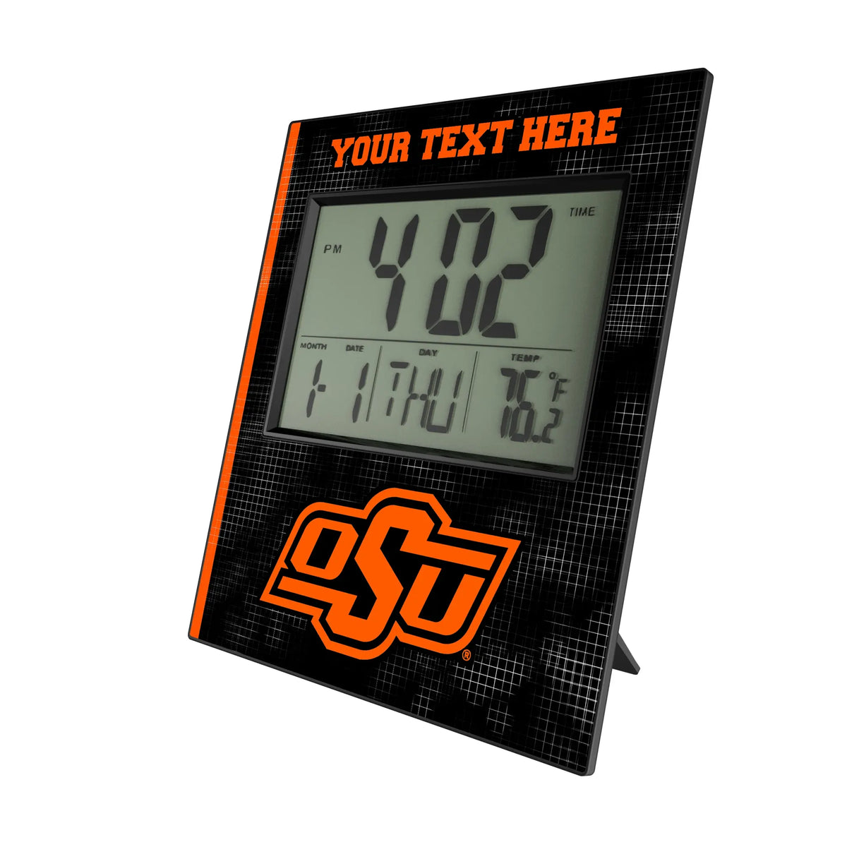 Oklahoma State University Cowboys Personalized Hatch Wall Clock
