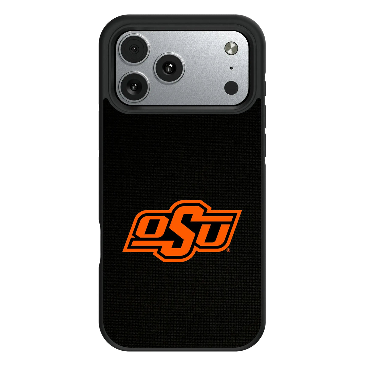 Oklahoma State University Cowboys Solid iPhone Bump Phone Case for Apple iPhone#Device_iPhone 17 Pro Max