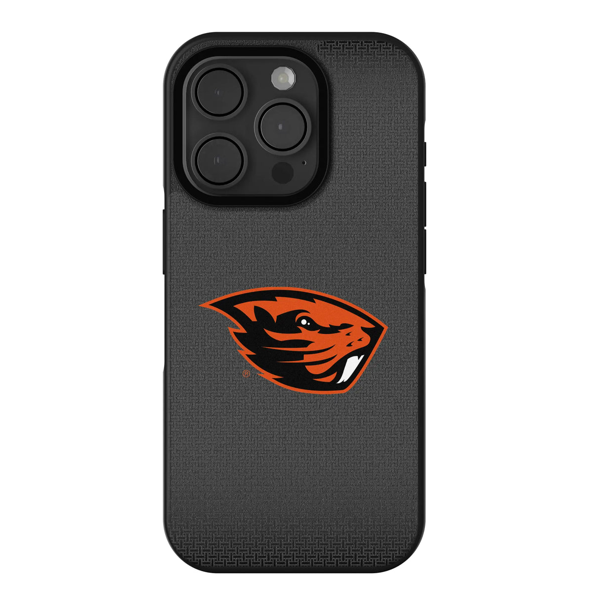 Oregon State University Beavers Linen iPhone Bump Phone Case for Apple iPhone