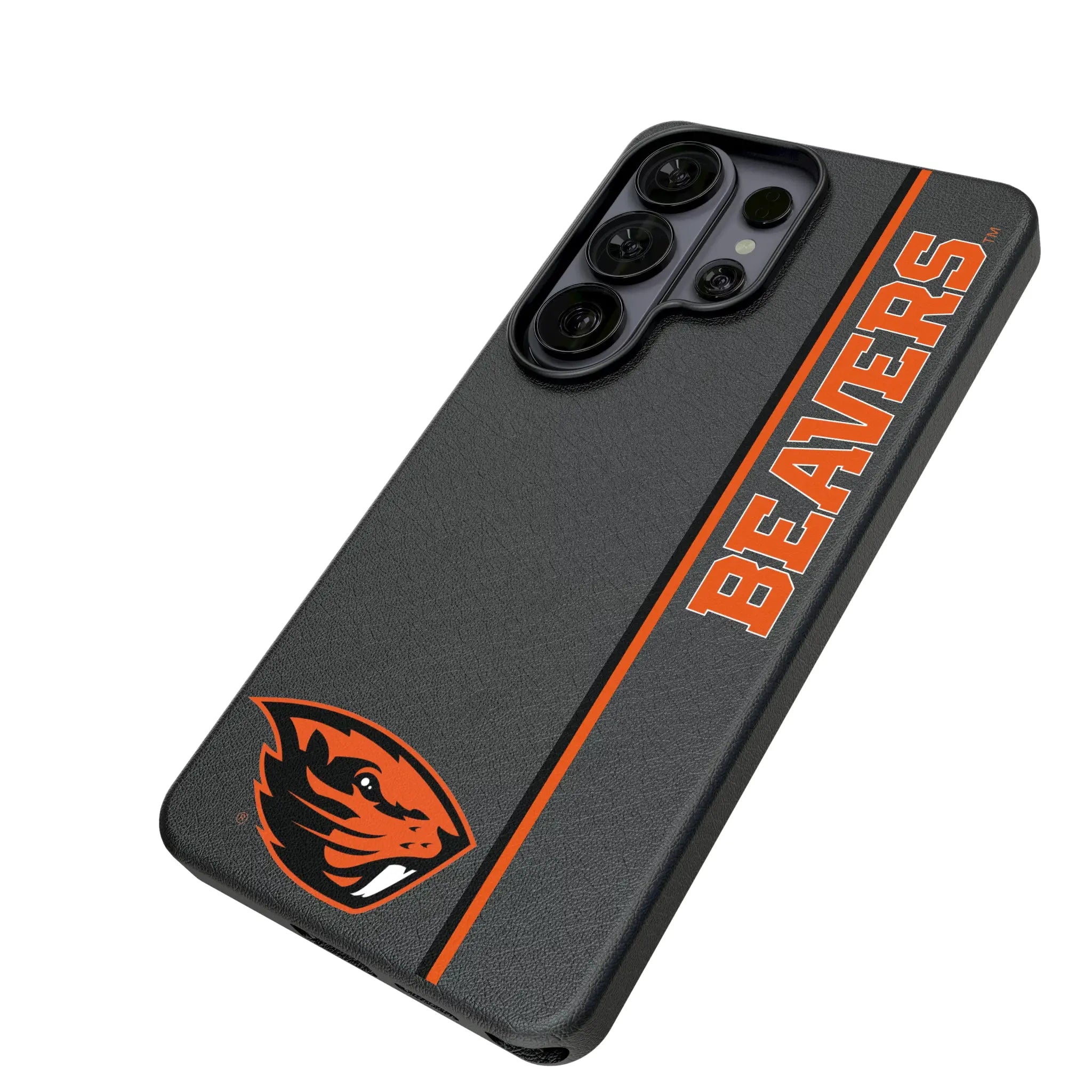 Oregon State University Beavers Sidebar Galaxy MagSafe Compatible Phone Case for Samsung Galaxy - Isometric View#Device_Galaxy S26 Ultra