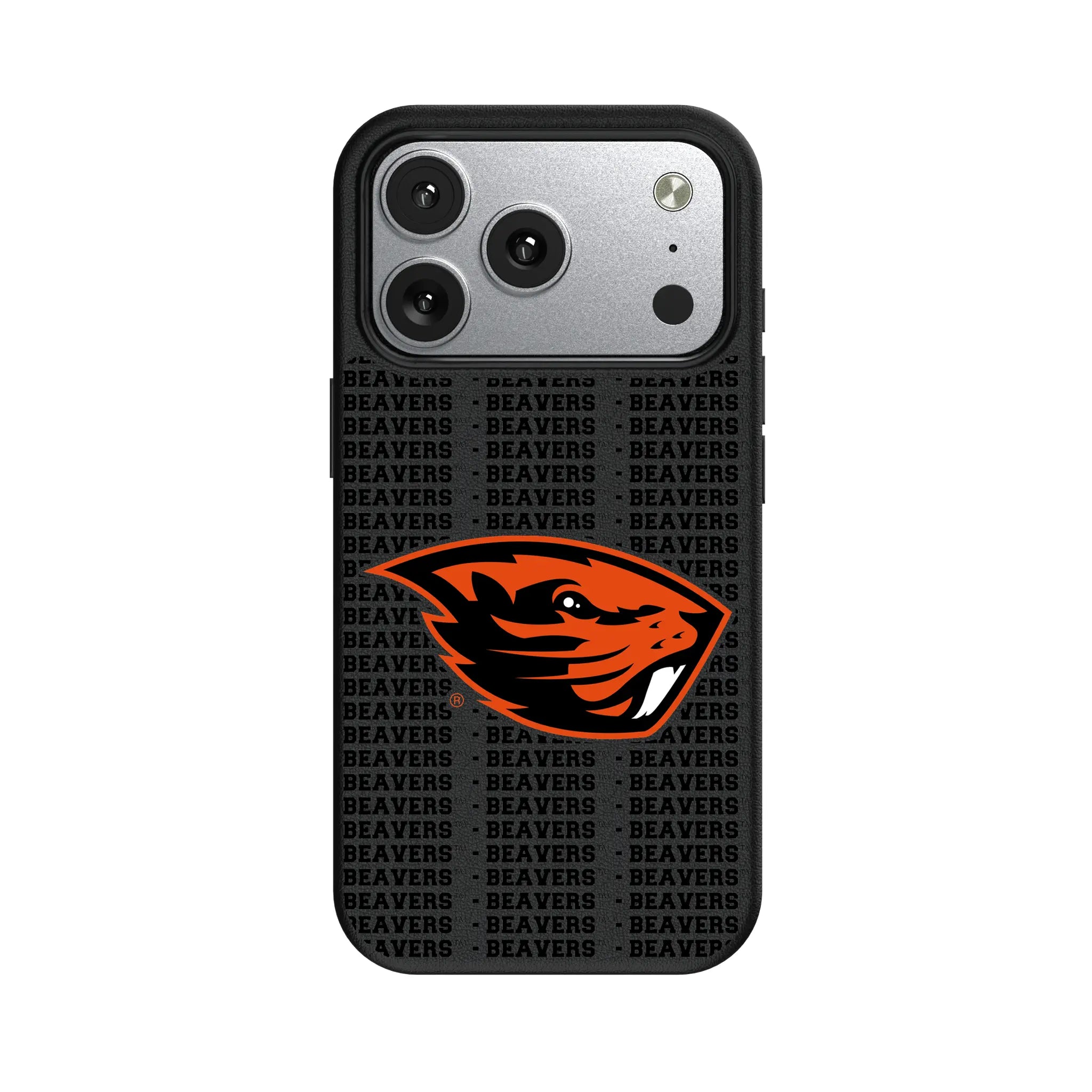 Oregon State University Beavers Text Backdrop iPhone MagSafe Compatible Phone Case for Apple iPhone#Device_iPhone 17 Pro