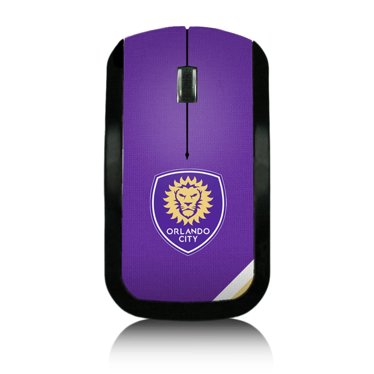 Orlando City Soccer Club Diagonal Stripe Wireless Mouse