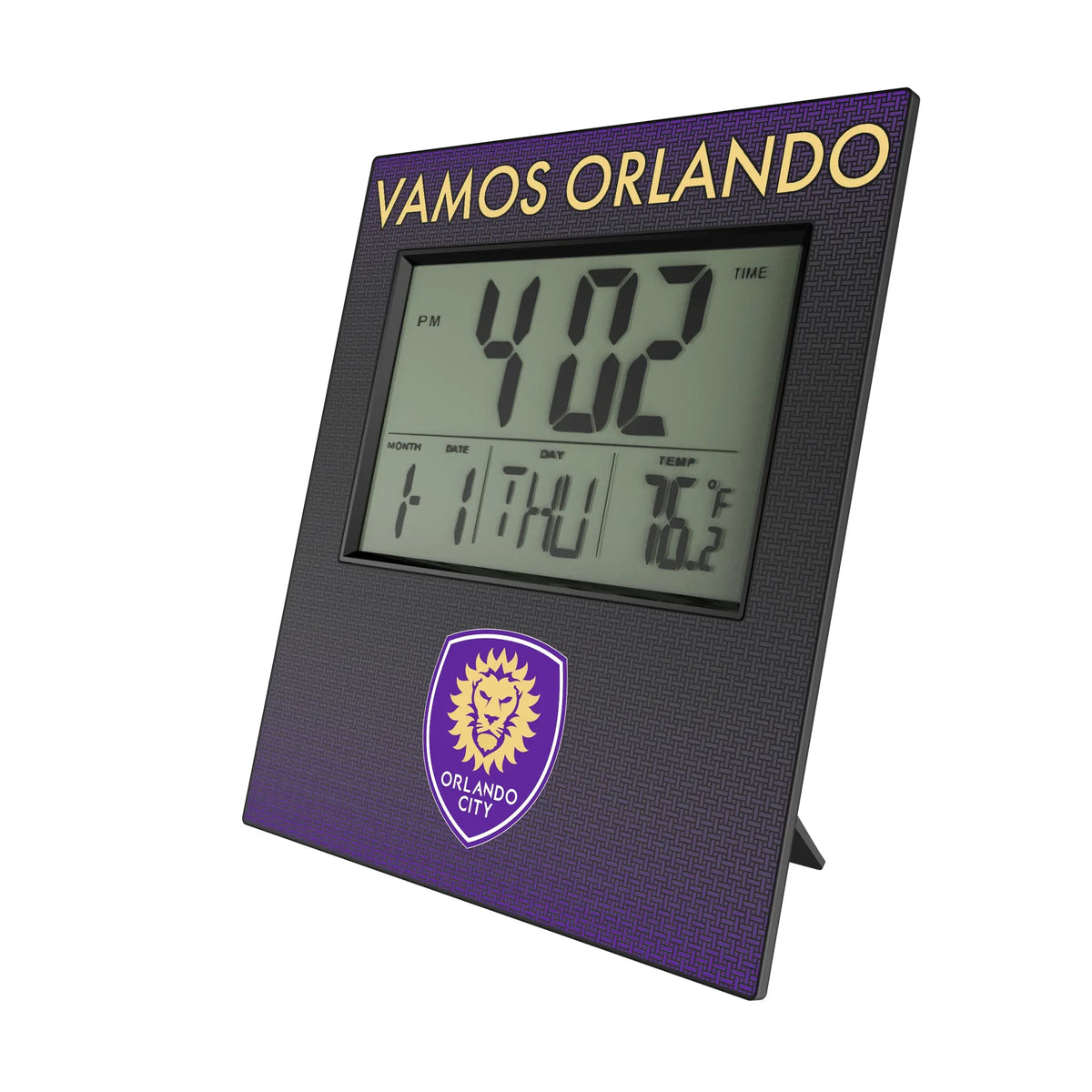 Orlando City Soccer Club Linen Wall Clock