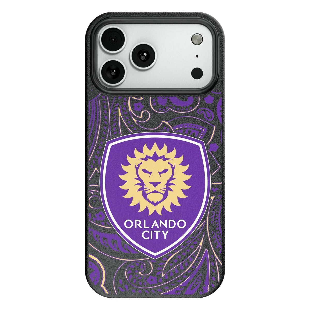 Orlando City Soccer Club Paisley MagSafe Compatible Phone Case for Apple iPhone