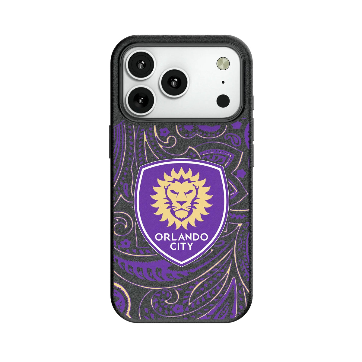 Orlando City Soccer Club Paisley MagSafe Compatible Phone Case for Apple iPhone