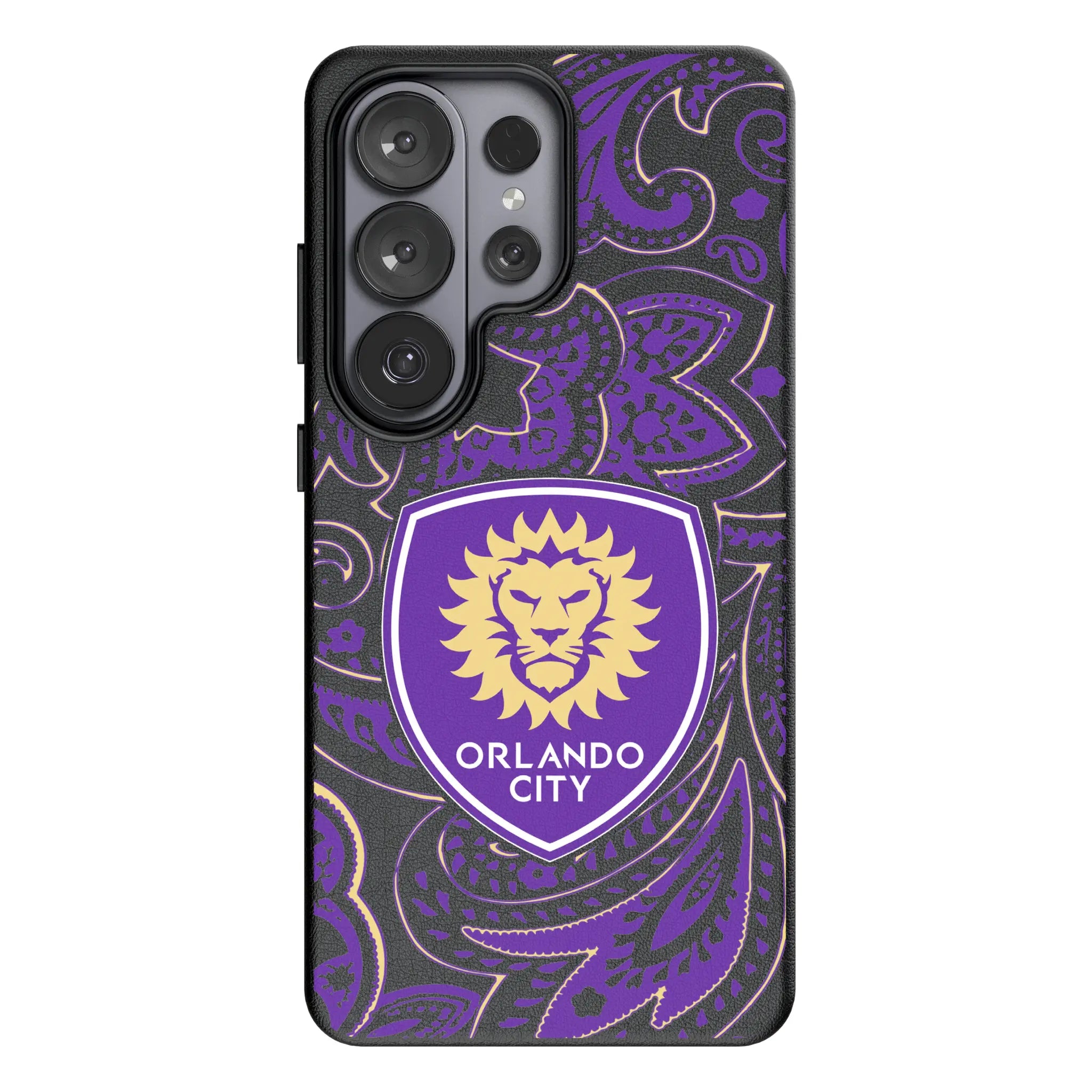 Orlando City Soccer Club Paisley Galaxy MagSafe Compatible Phone Case for Samsung Galaxy#Device_Galaxy S26 Ultra