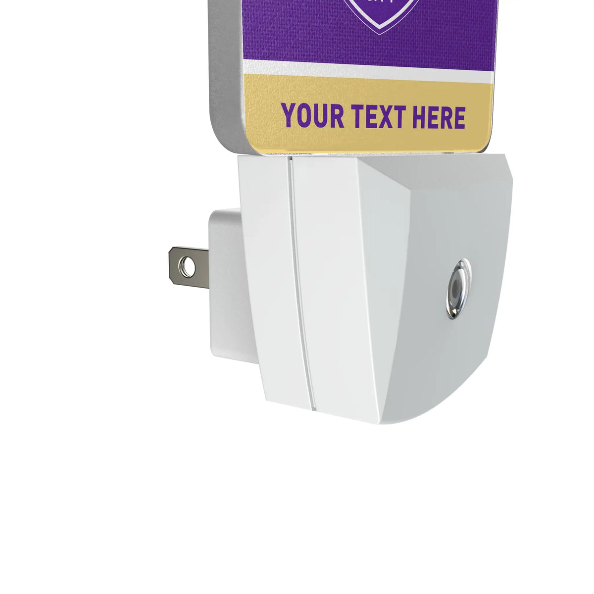 Orlando City Soccer Club Personalized Endzone Solid Night Light 2-Pack - Detail