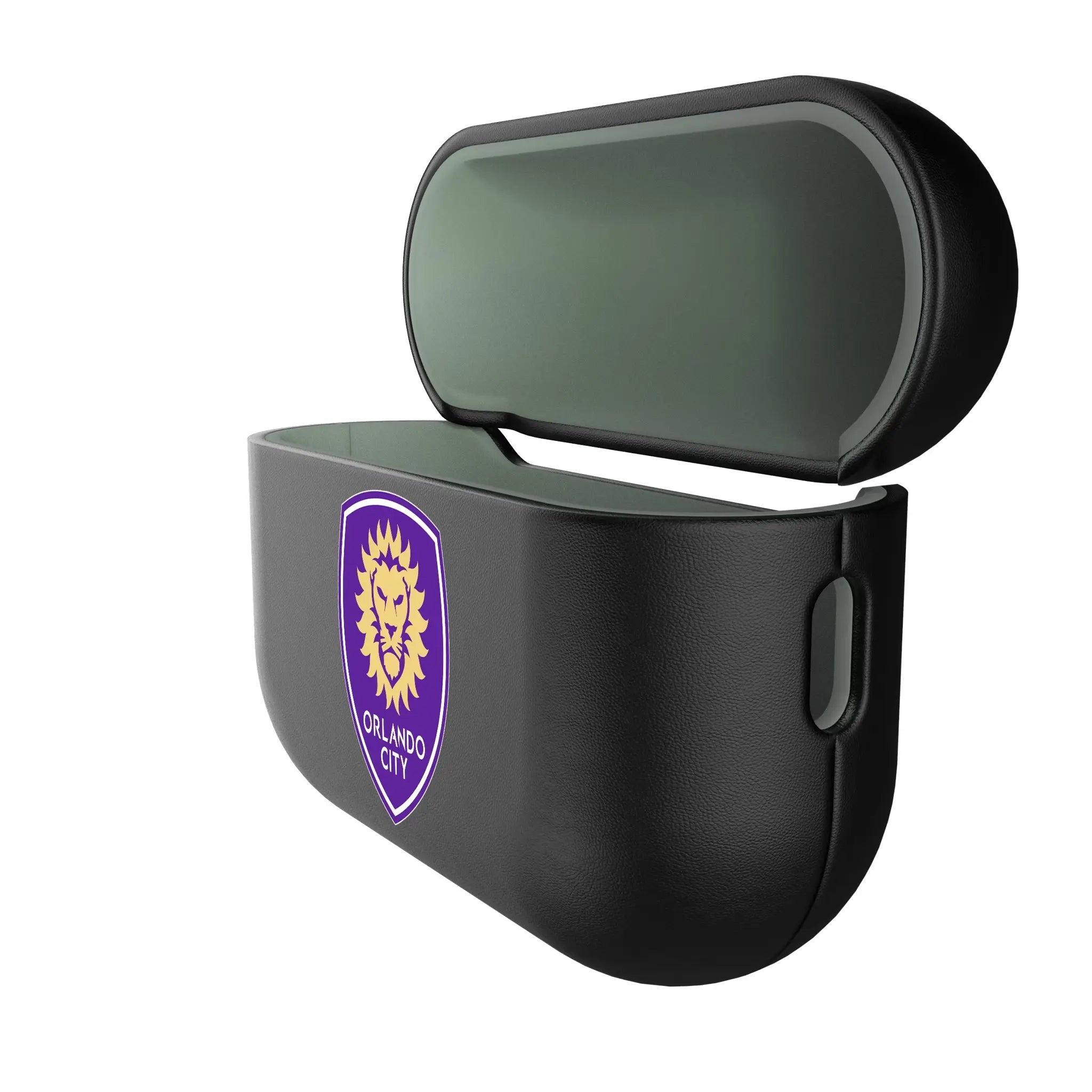 Orlando City Soccer Club Personalized Insignia AirPods AirPod Case Cover - Isometric View#Device_AirPods Pro 3
