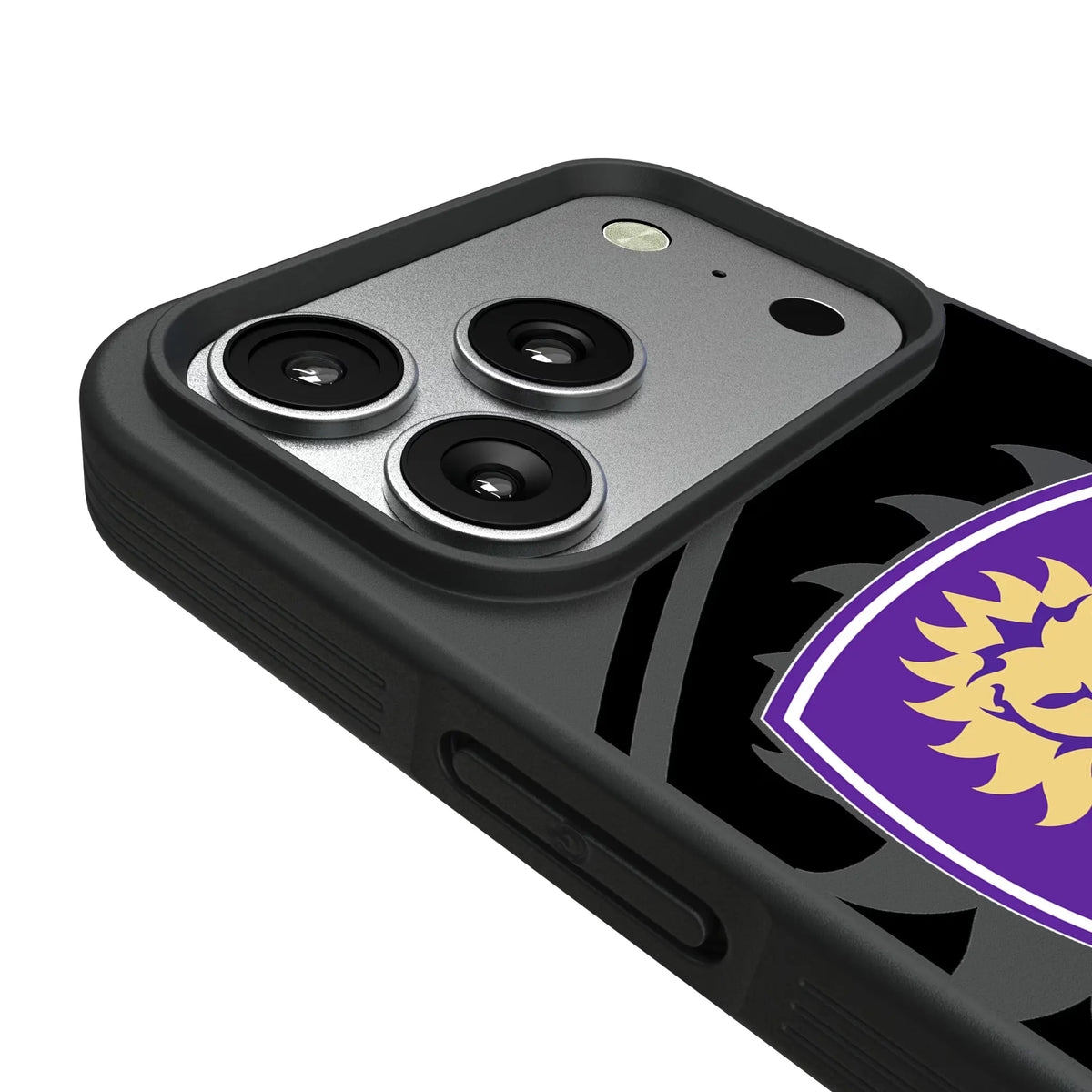 Orlando City Soccer Club Personalized Tilt iPhone Bump Phone Case for Apple iPhone - Detail#Device_iPhone 17 Pro
