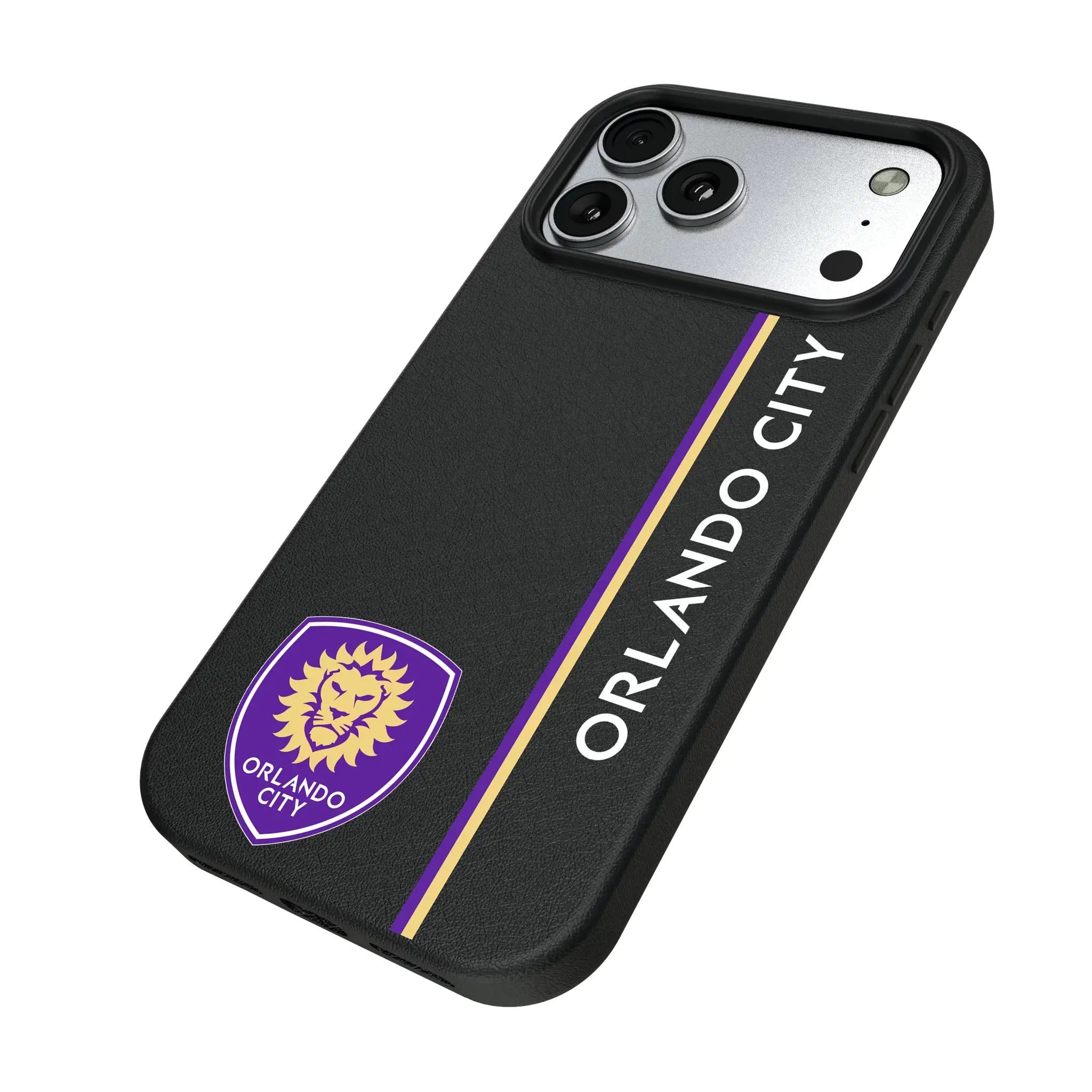 Orlando City Soccer Club Sidebar iPhone MagSafe Compatible Phone Case for Apple iPhone - Isometric View#Device_iPhone 17 Pro Max