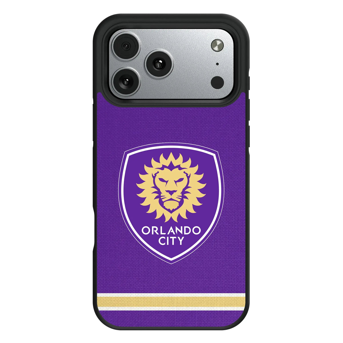 Orlando City Soccer Club Stripe iPhone Bump Phone Case for Apple iPhone#Device_iPhone 17 Pro Max