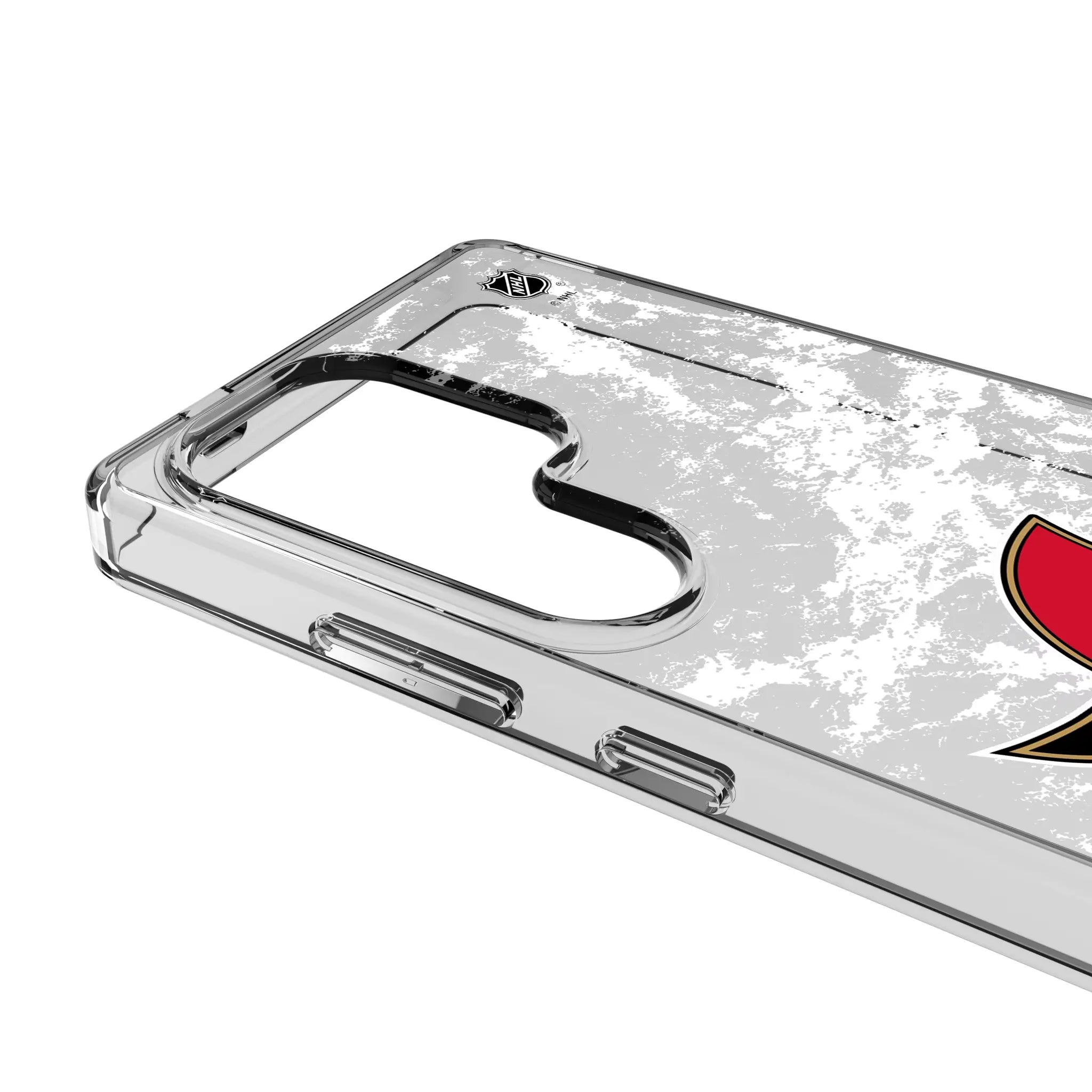 Ottawa Senators Ice Stripe Galaxy Clear Phone Case for Samsung Galaxy - Detail#Device_Galaxy S25 Ultra