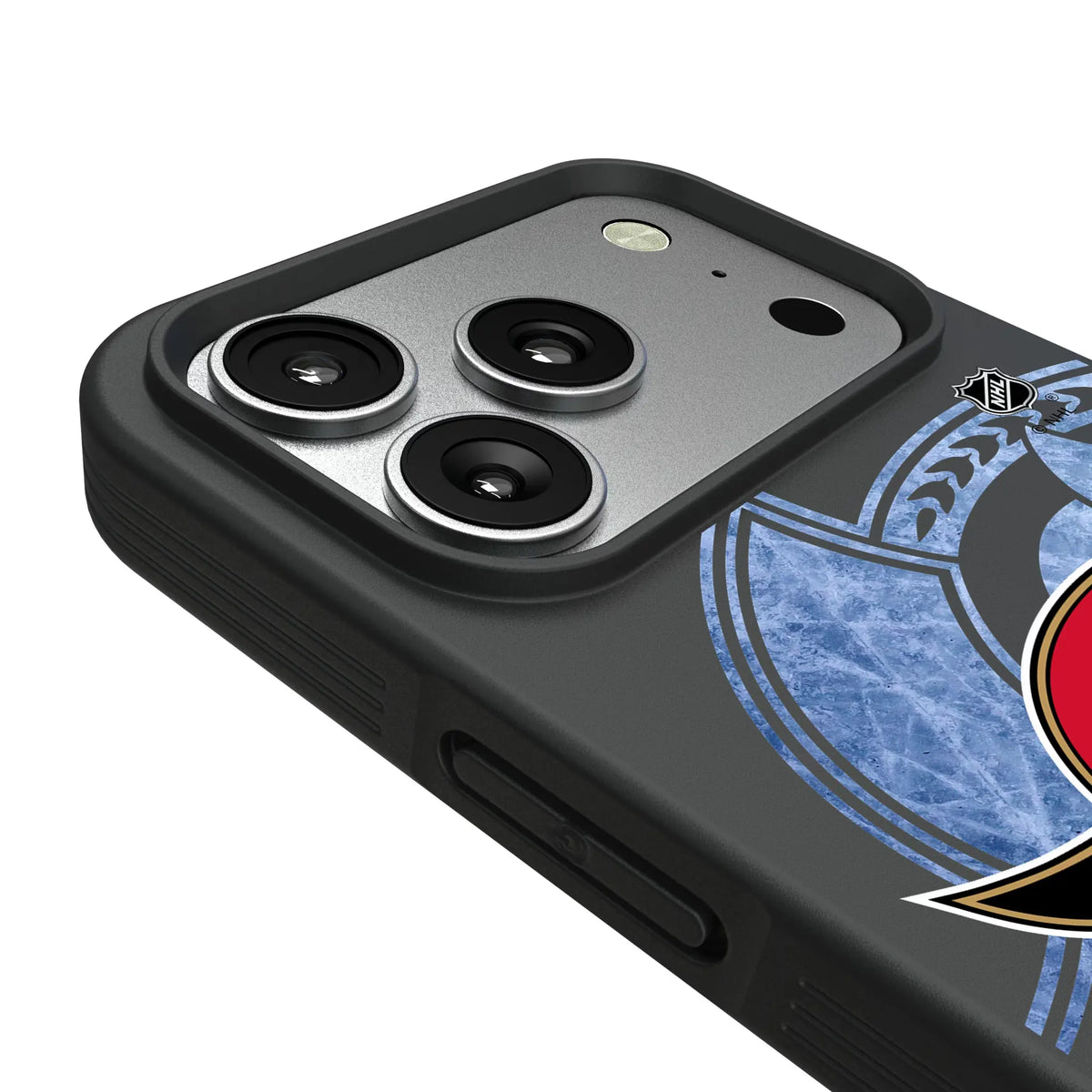 Ottawa Senators Ice Tilt iPhone Bump Phone Case for Apple iPhone - Detail#Device_iPhone 17 Pro