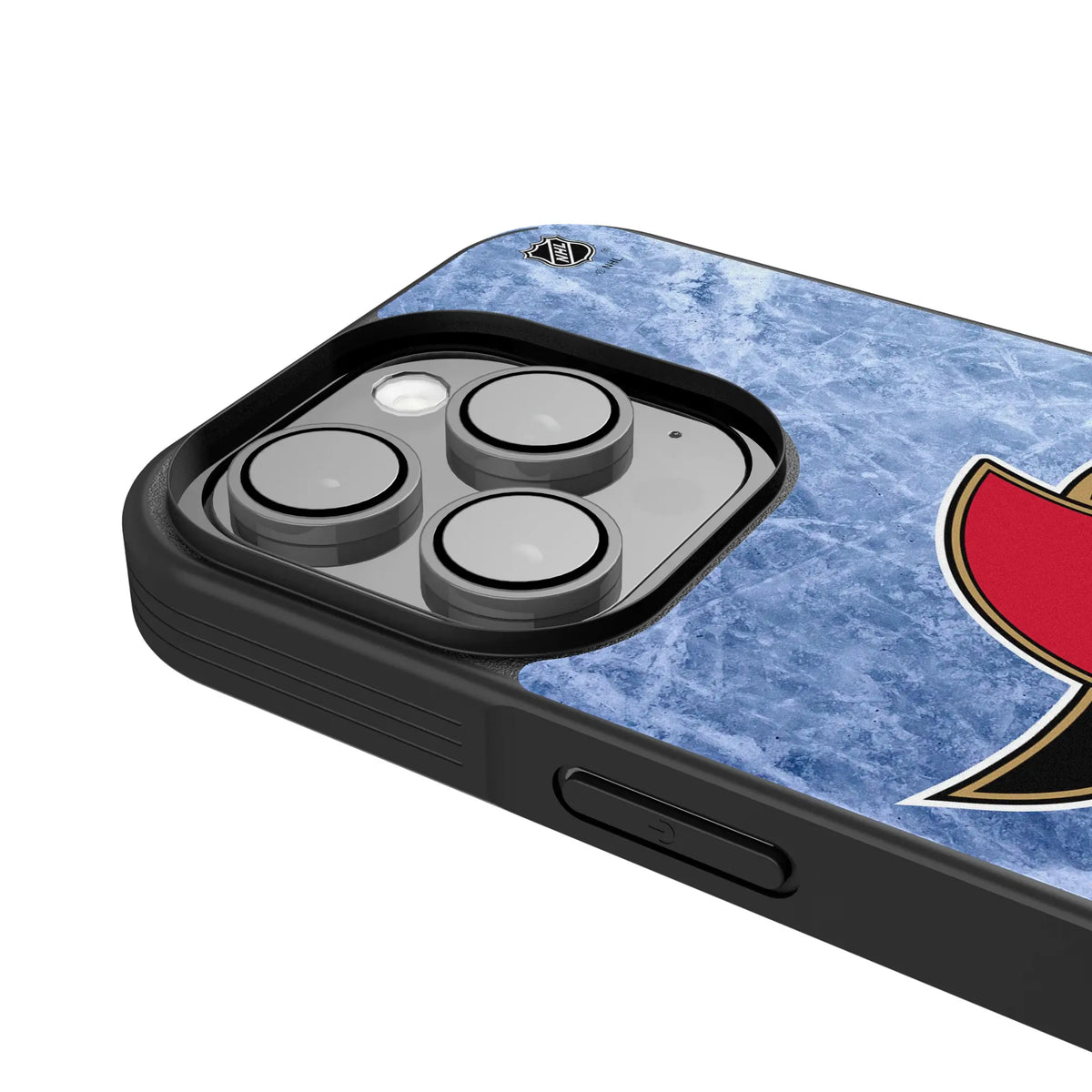 Ottawa Senators Ice Wordmark iPhone Bump Phone Case for Apple iPhone - Detail