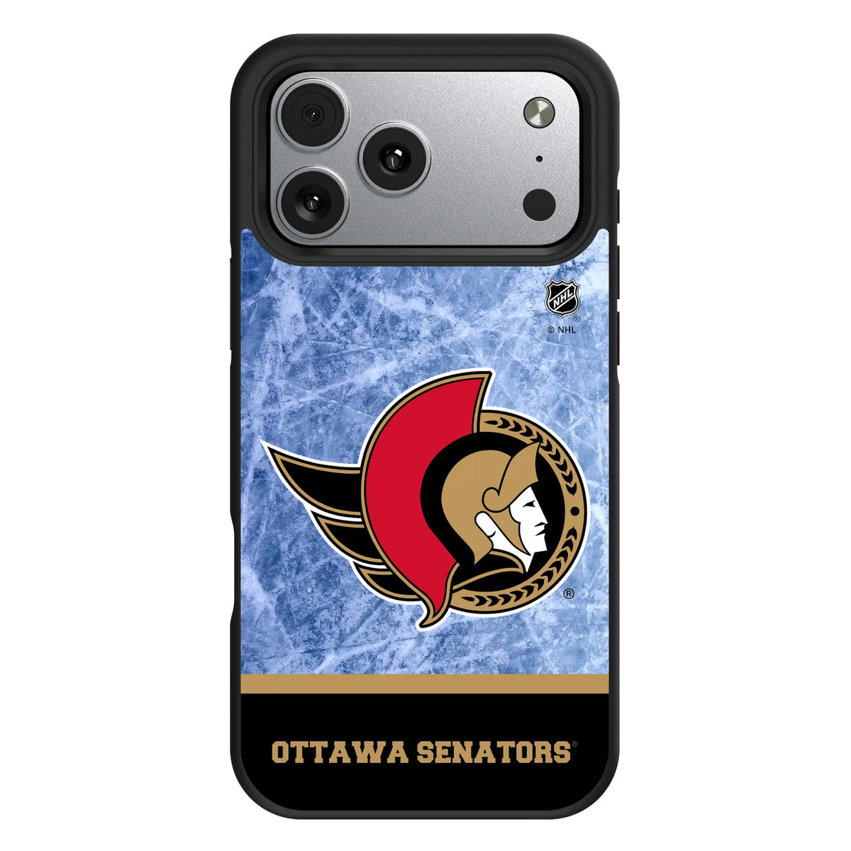 Ottawa Senators Ice Wordmark iPhone Bump Phone Case for Apple iPhone#Device_iPhone 17 Pro Max