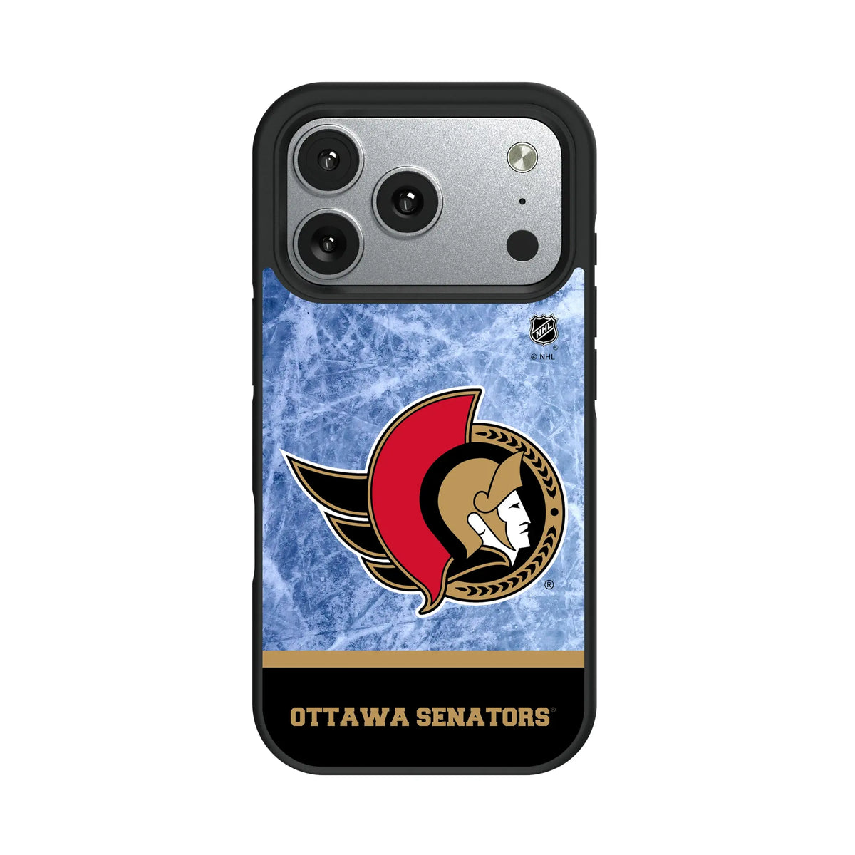 Ottawa Senators Ice Wordmark iPhone Bump Phone Case for Apple iPhone#Device_iPhone 17 Pro