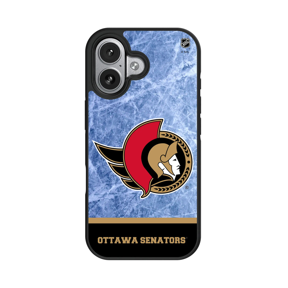 Ottawa Senators Ice Wordmark iPhone Bump Phone Case for Apple iPhone#Device_iPhone 17