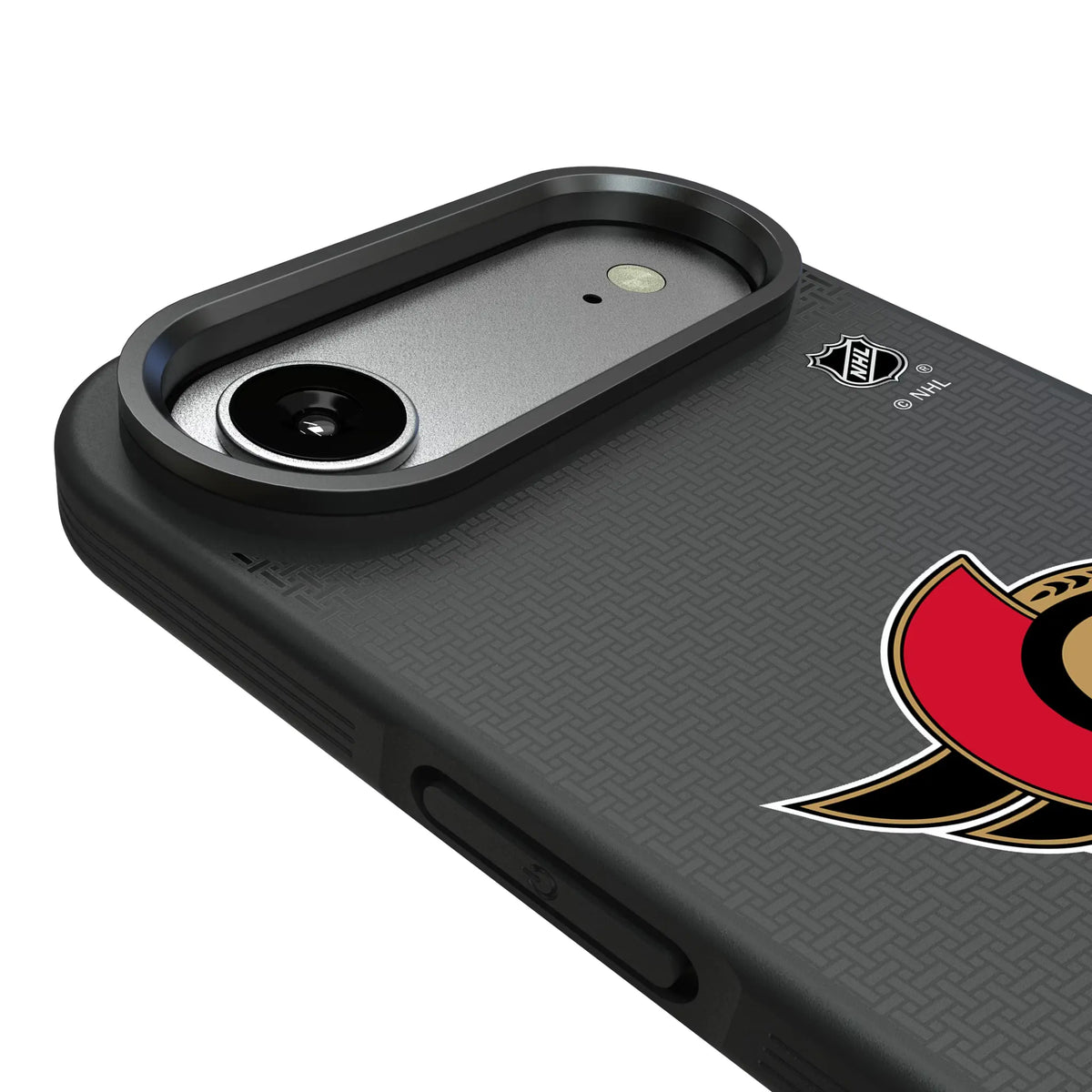 Ottawa Senators Linen iPhone Bump Phone Case for Apple iPhone - Detail#Device_iPhone Air