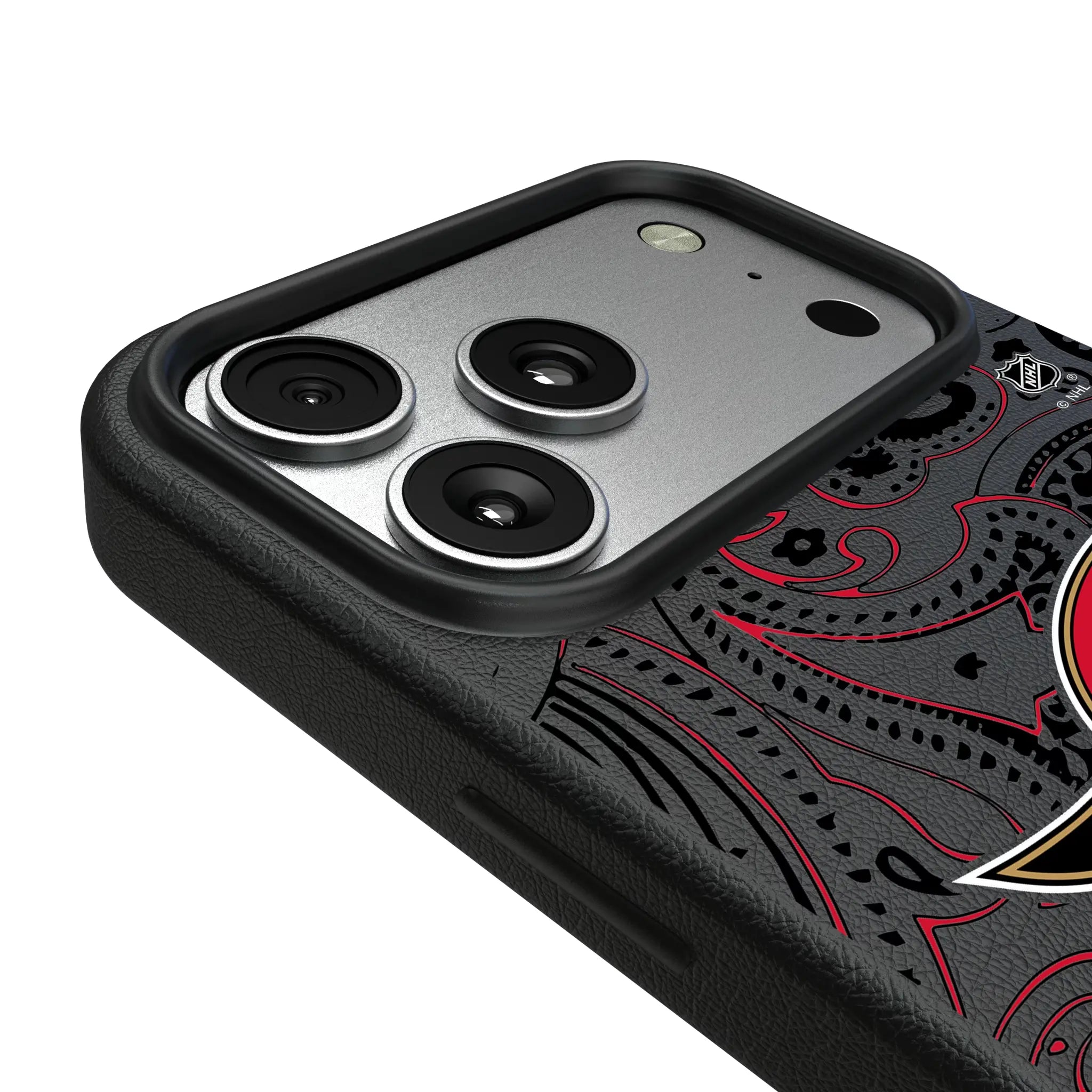 Ottawa Senators Paisley iPhone MagSafe Compatible Phone Case for Apple iPhone - Detail#Device_iPhone 17 Pro Max