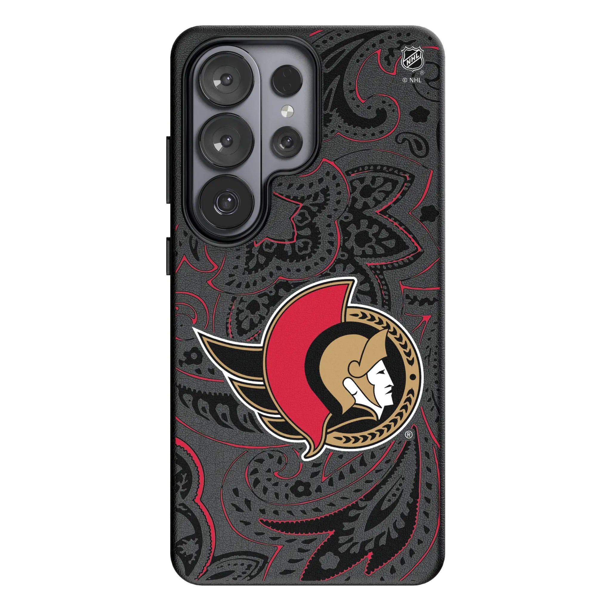 Ottawa Senators Paisley Galaxy MagSafe Compatible Phone Case for Samsung Galaxy#Device_Galaxy S26 Ultra