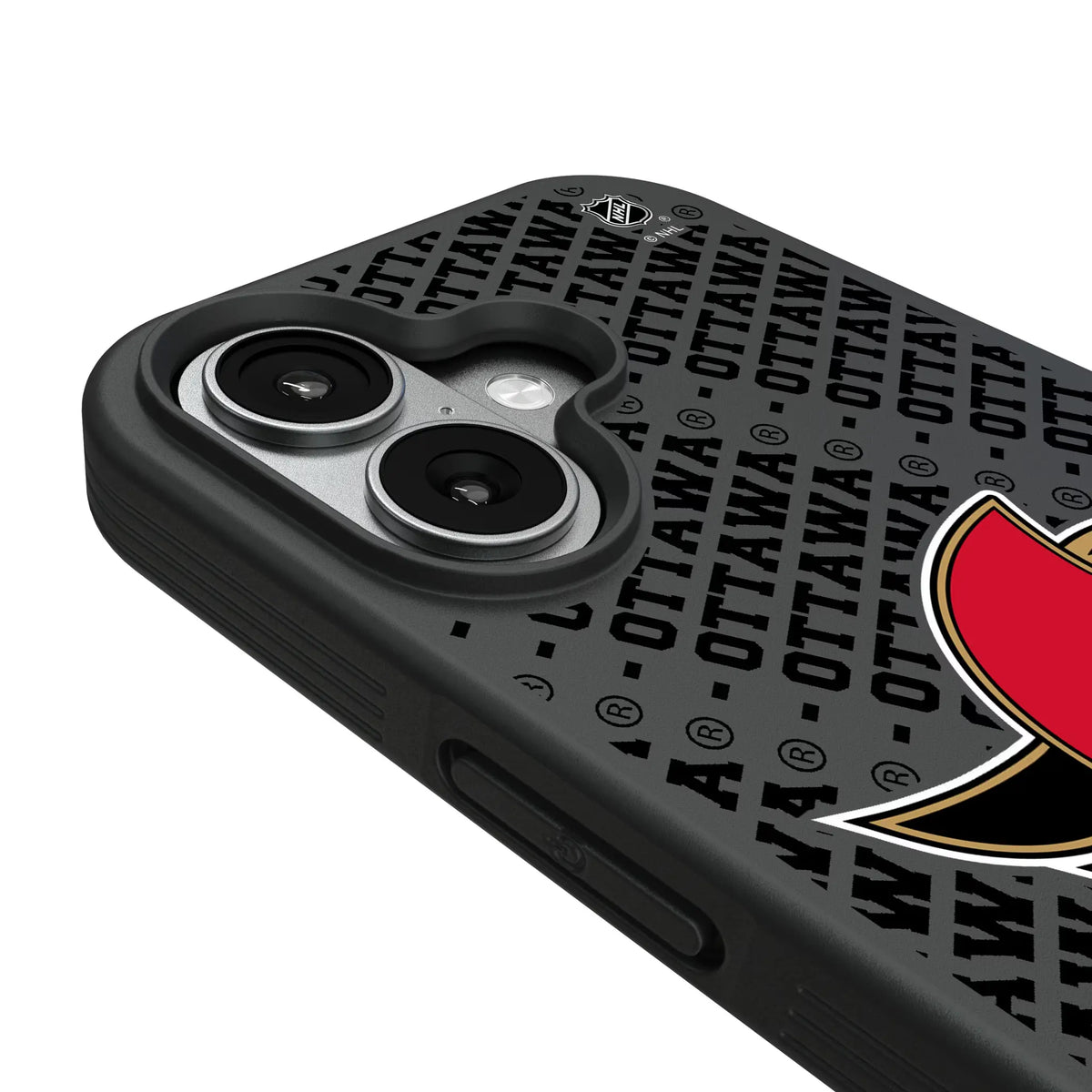 Ottawa Senators Personalized EndZone Plus iPhone Bump Phone Case for Apple iPhone - Detail#Device_iPhone 17