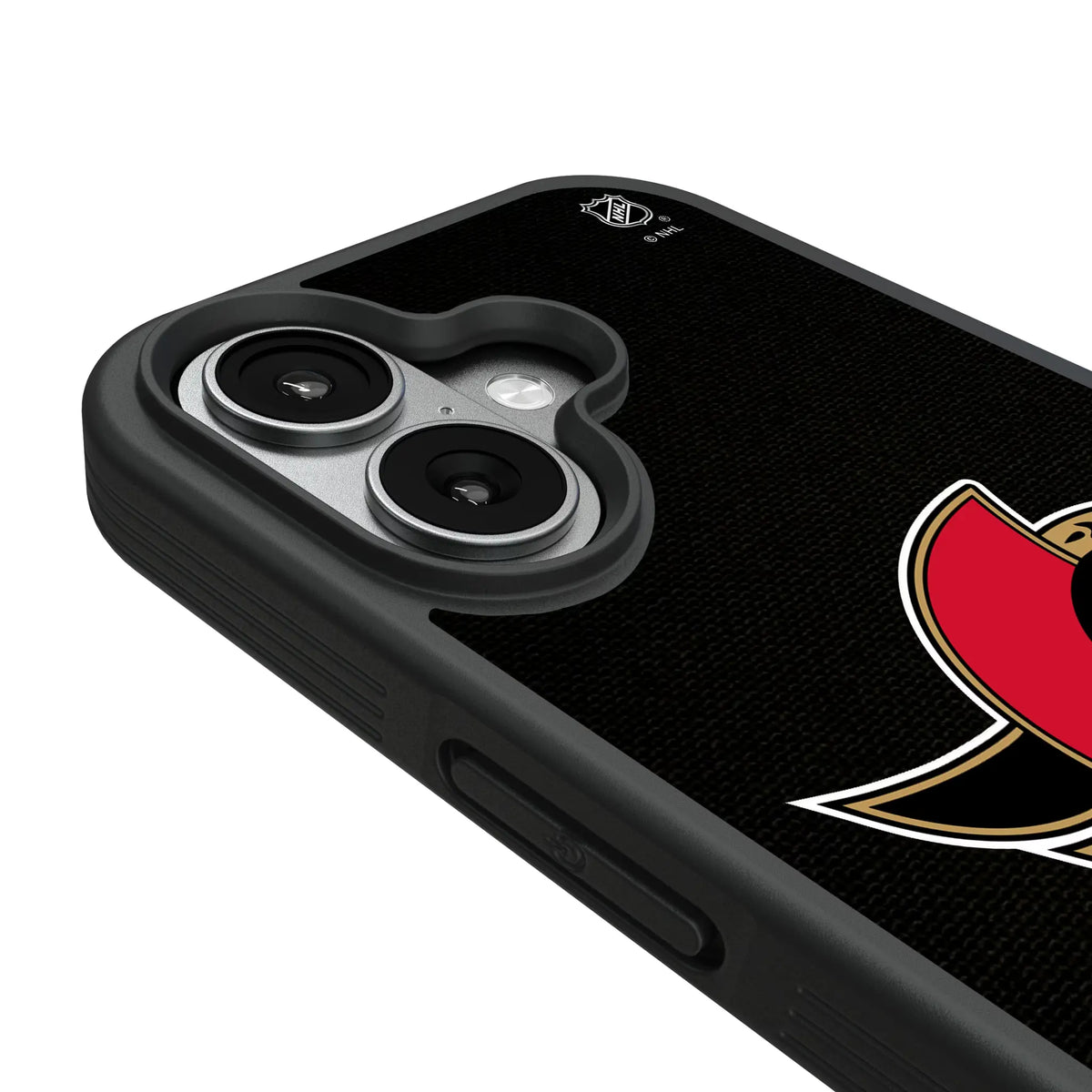 Ottawa Senators Personalized Stripe iPhone Bump Phone Case for Apple iPhone - Detail#Device_iPhone 17