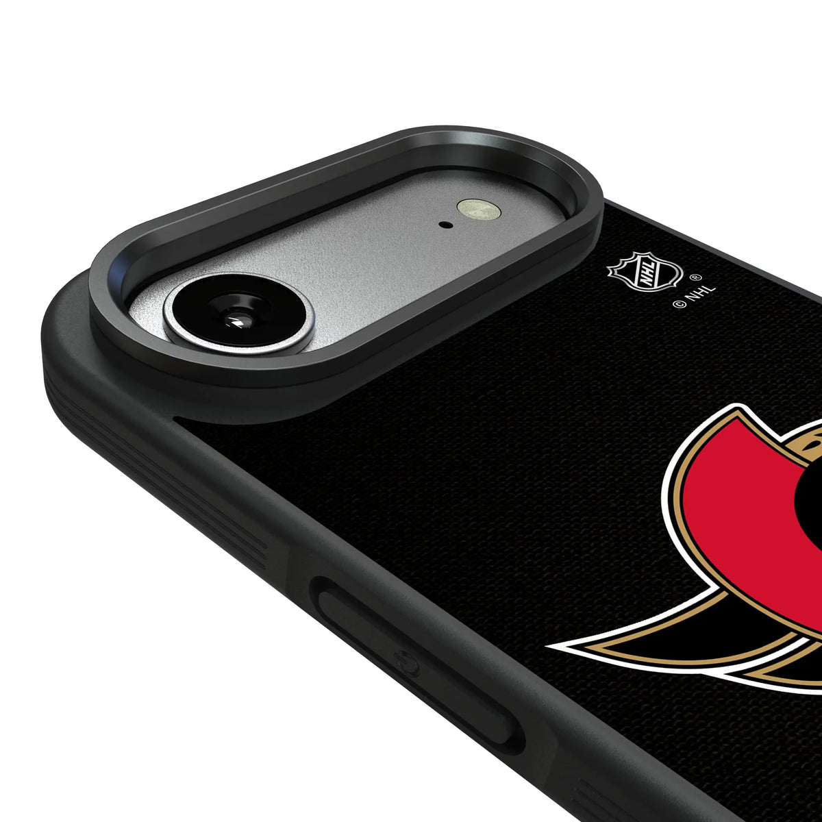 Ottawa Senators Personalized Stripe iPhone Bump Phone Case for Apple iPhone - Detail#Device_iPhone Air