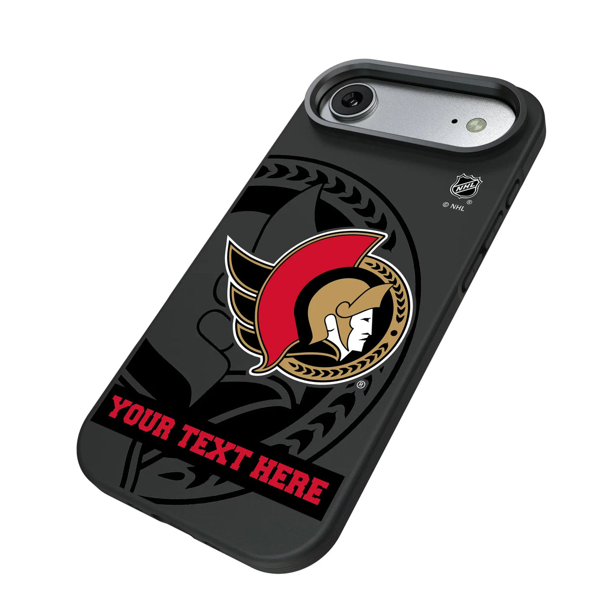 Ottawa Senators Personalized Tilt iPhone Bump Phone Case for Apple iPhone - Isometric View#Device_iPhone Air