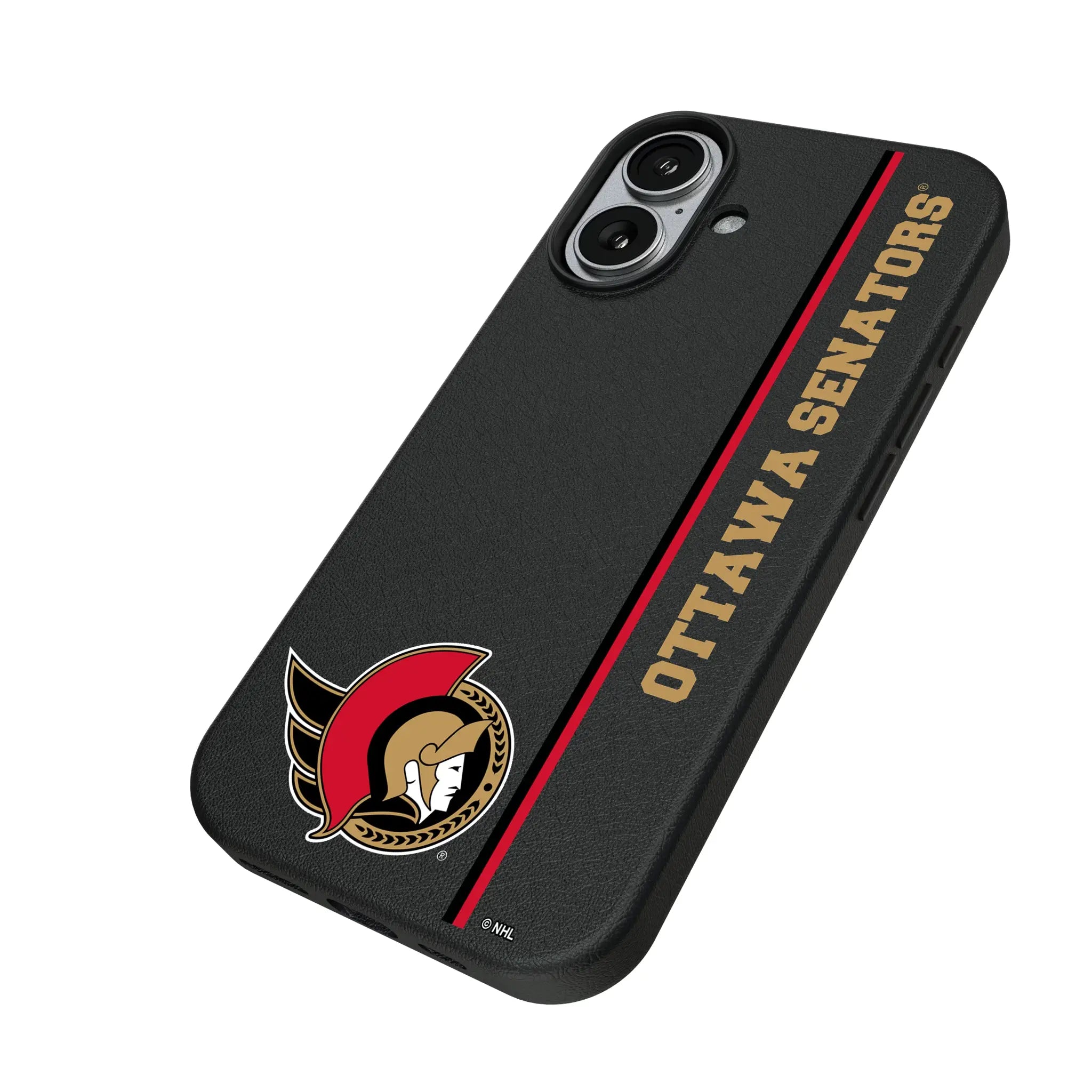 Ottawa Senators Sidebar iPhone MagSafe Compatible Phone Case for Apple iPhone - Isometric View#Device_iPhone 17