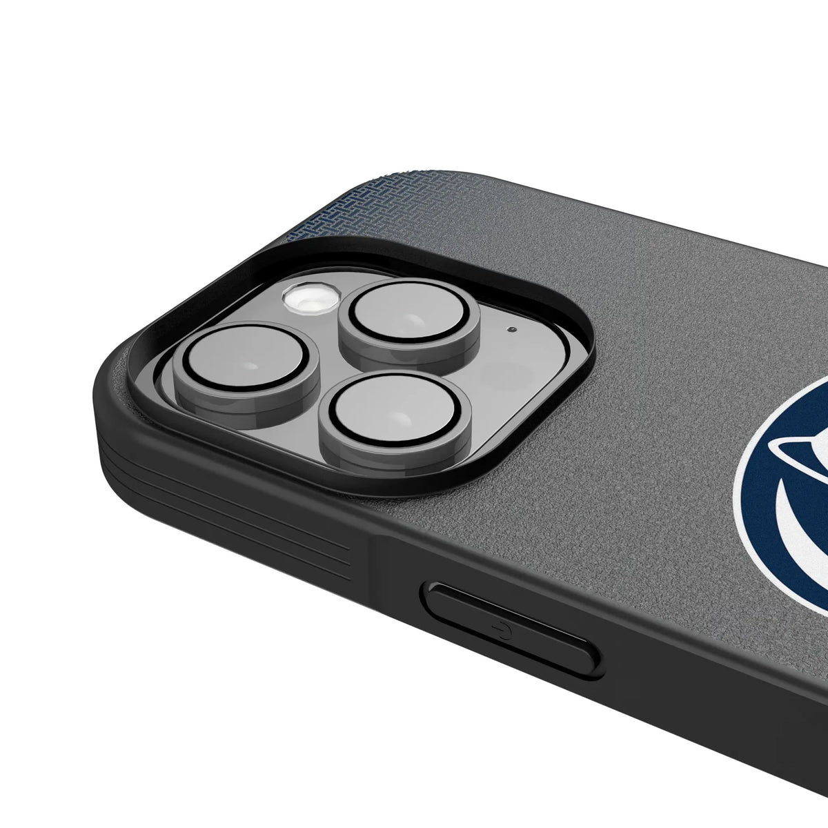Pennsylvania State University Nittany Lions Linen iPhone Bump Phone Case for Apple iPhone - Detail
