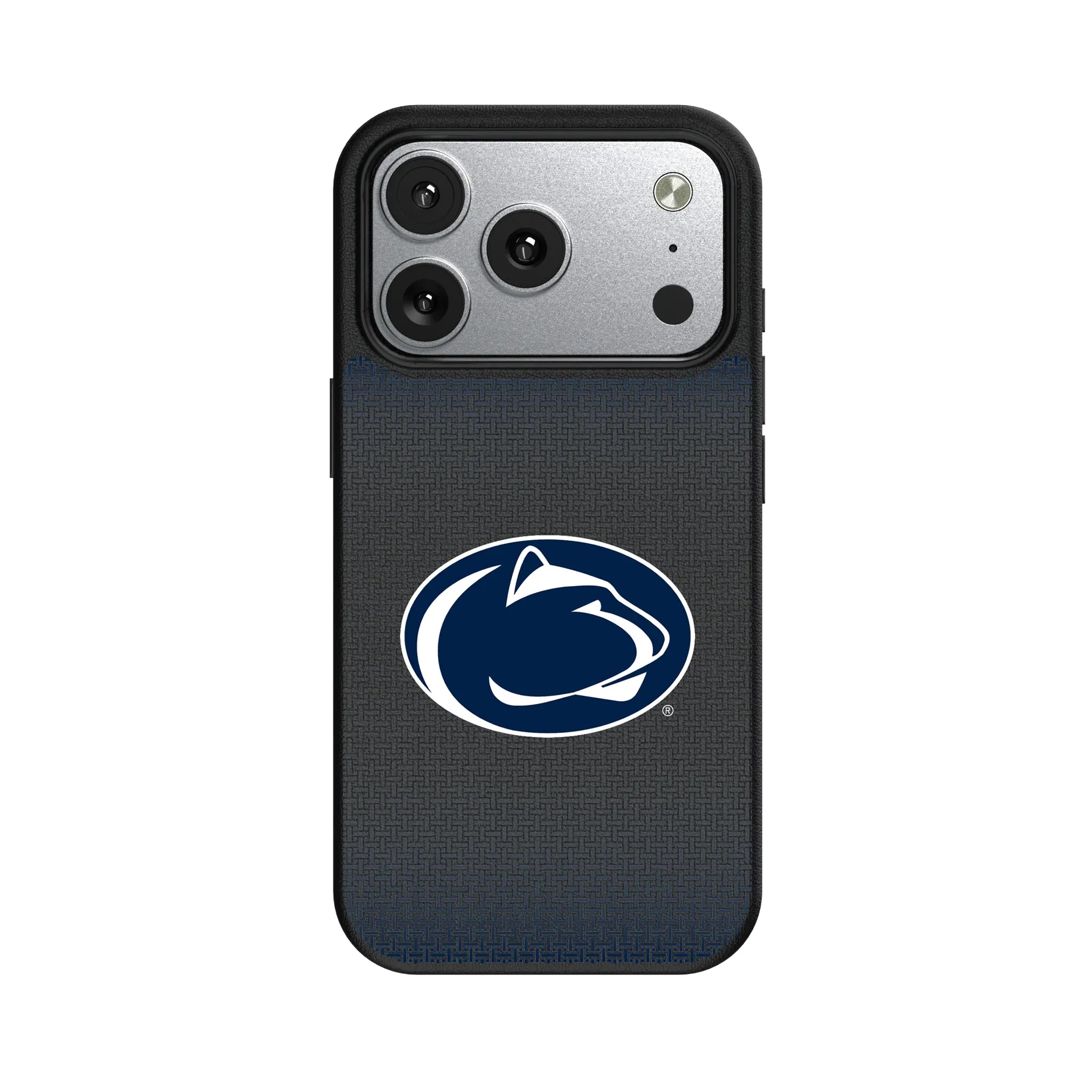Pennsylvania State University Nittany Lions Linen iPhone MagSafe Compatible Phone Case for Apple iPhone#Device_iPhone 17 Pro
