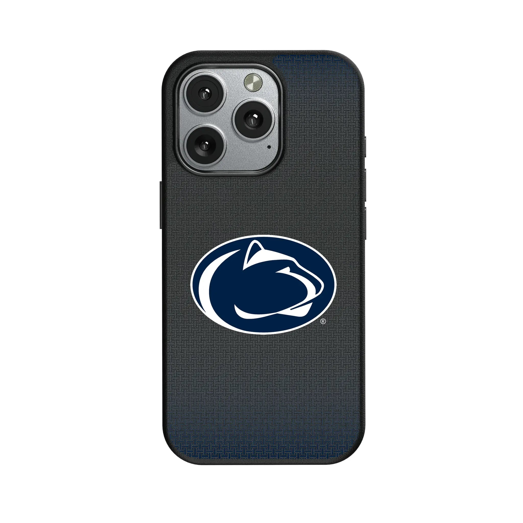 Pennsylvania State University Nittany Lions Linen iPhone MagSafe Compatible Phone Case for Apple iPhone