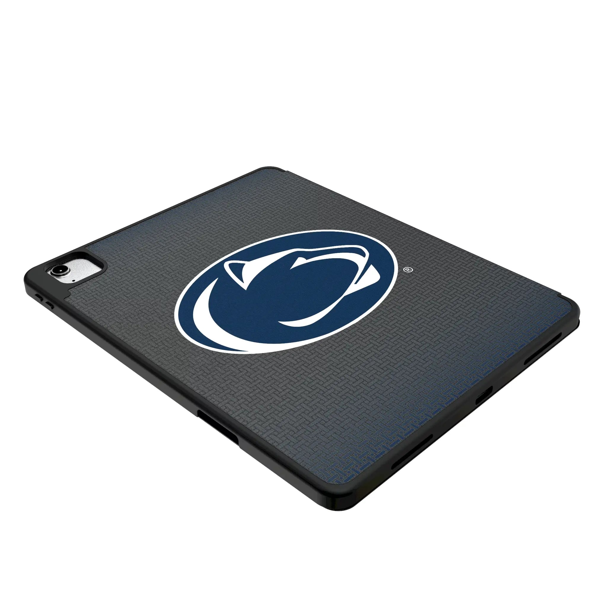 Pennsylvania State University Nittany Lions Linen iPad Tablet Case for Apple iPad - Isometric View