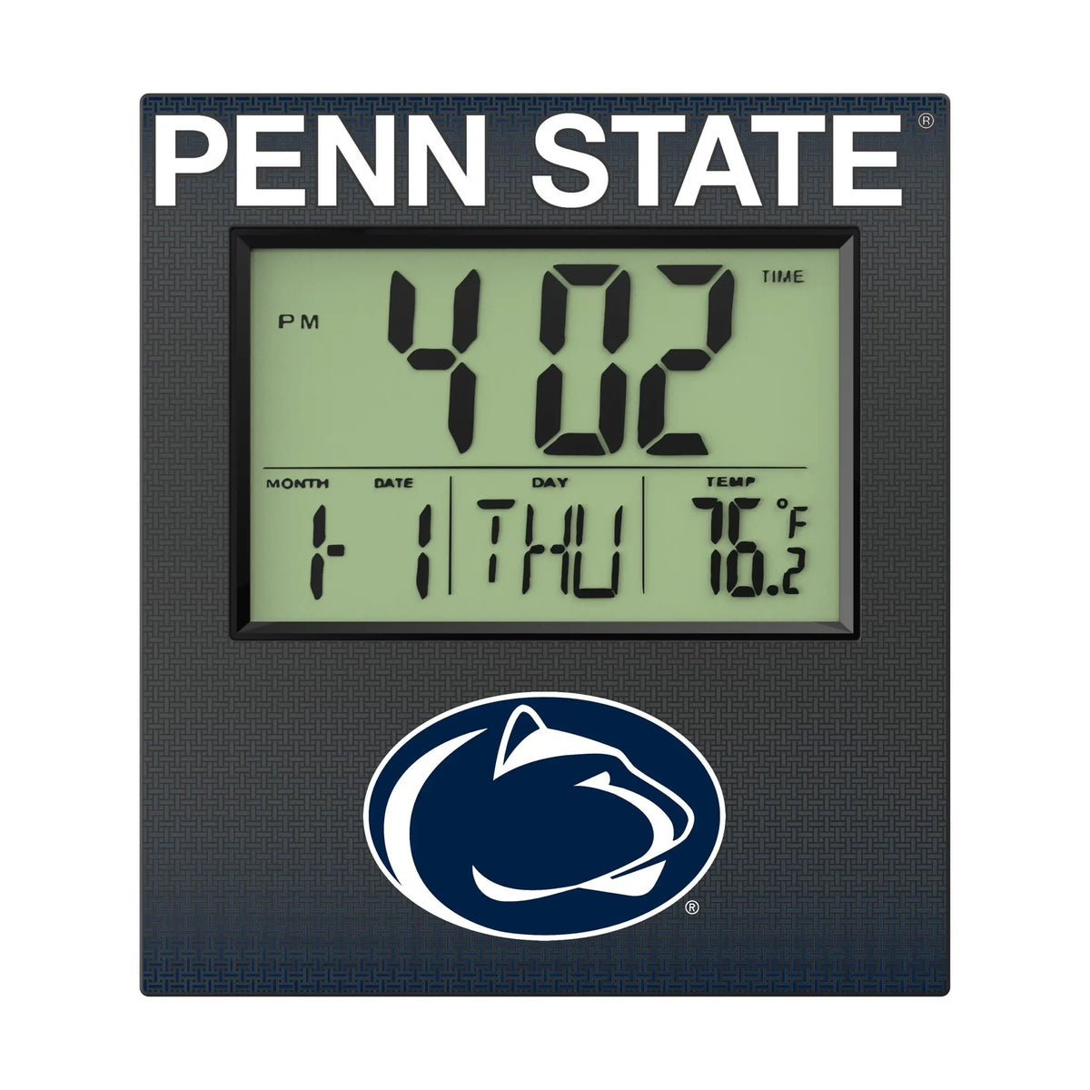 Pennsylvania State University Nittany Lions Linen Wall Clock