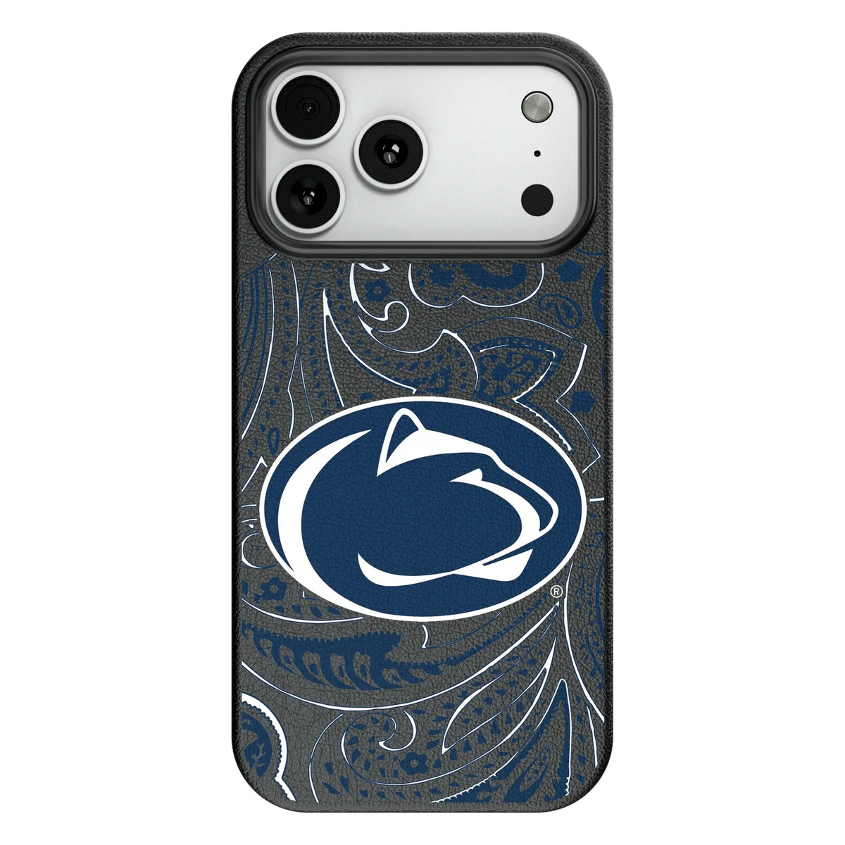 Pennsylvania State University Nittany Lions Paisley MagSafe Compatible Phone Case for Apple iPhone
