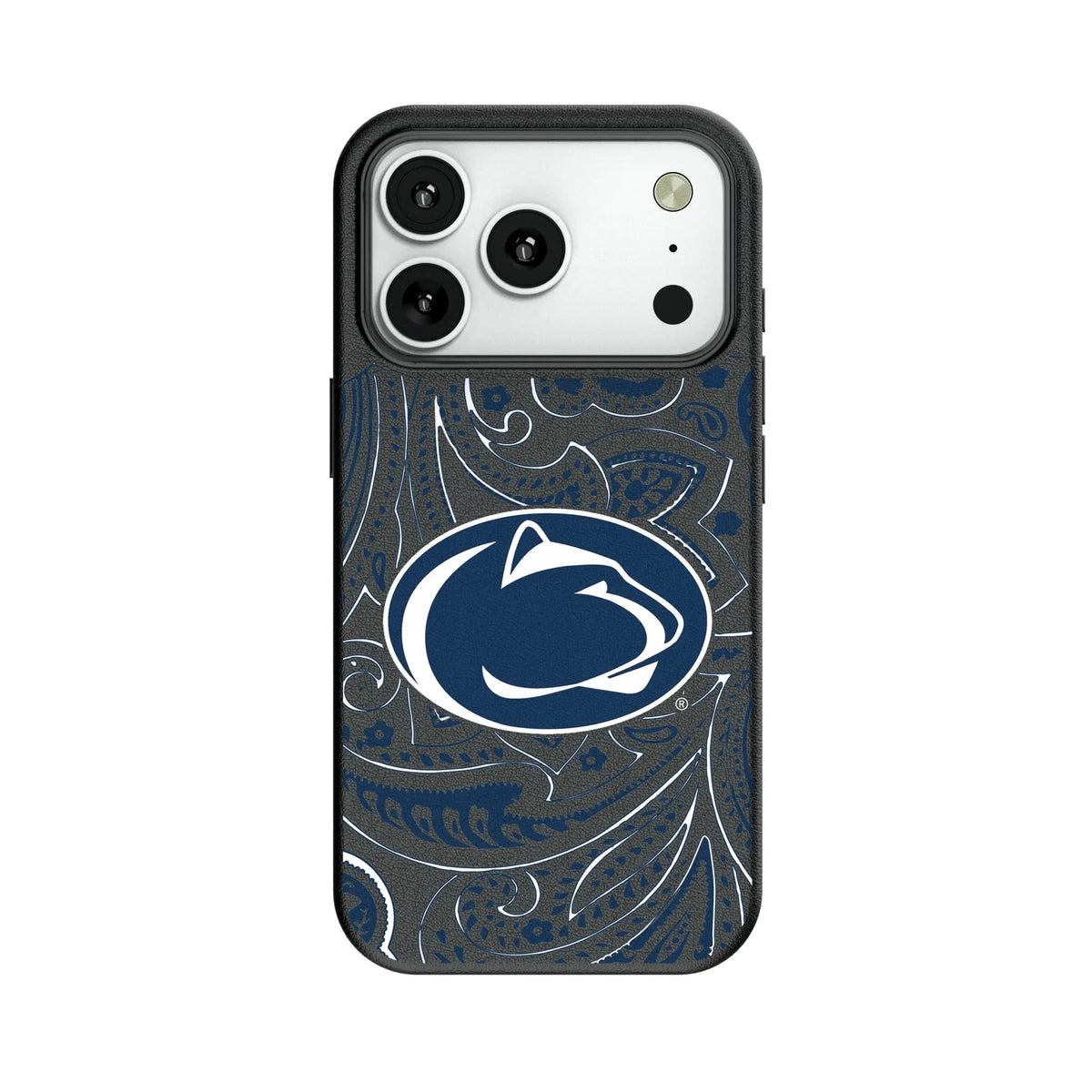 Pennsylvania State University Nittany Lions Paisley MagSafe Compatible Phone Case for Apple iPhone