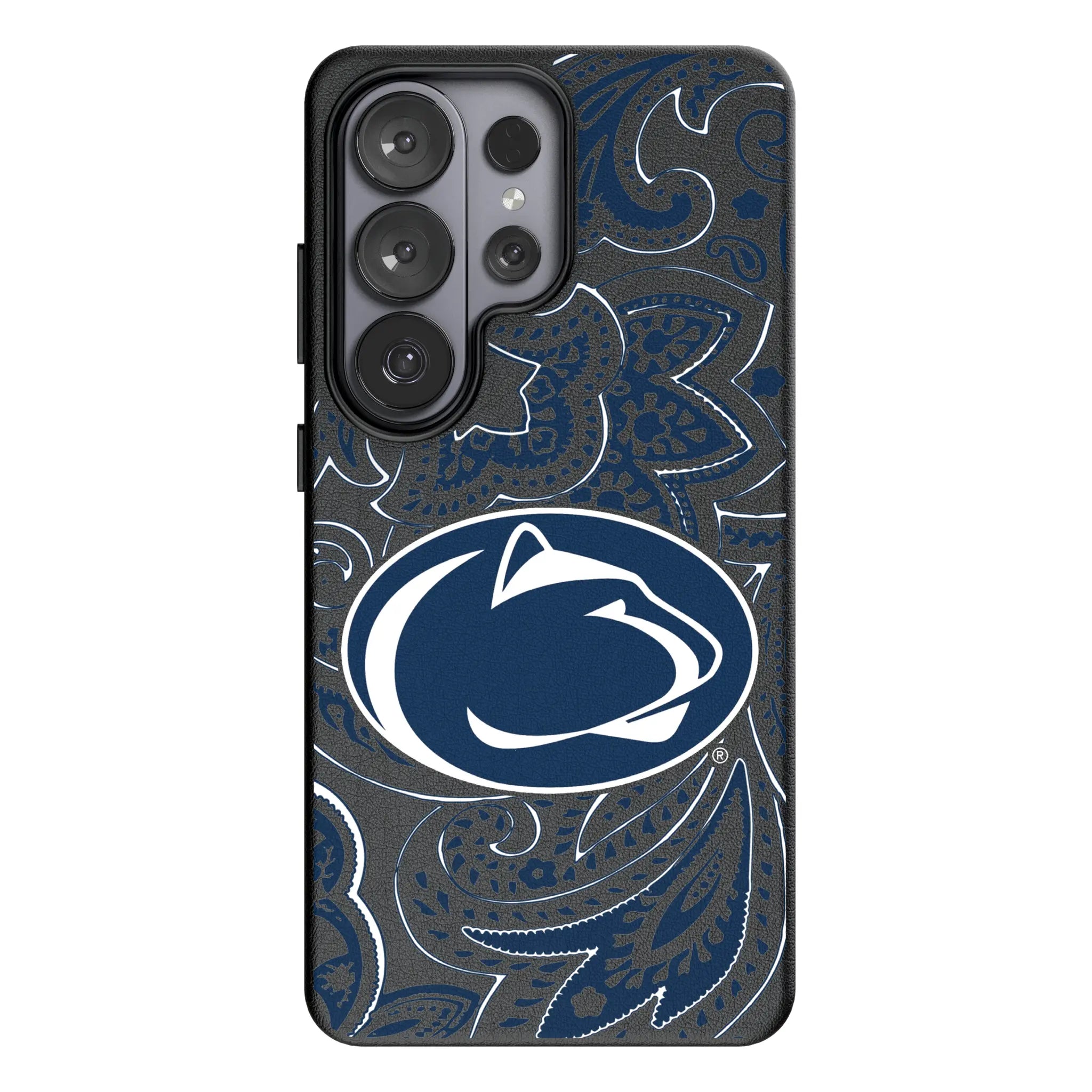 Pennsylvania State University Nittany Lions Paisley Galaxy MagSafe Compatible Phone Case for Samsung Galaxy#Device_Galaxy S26 Ultra