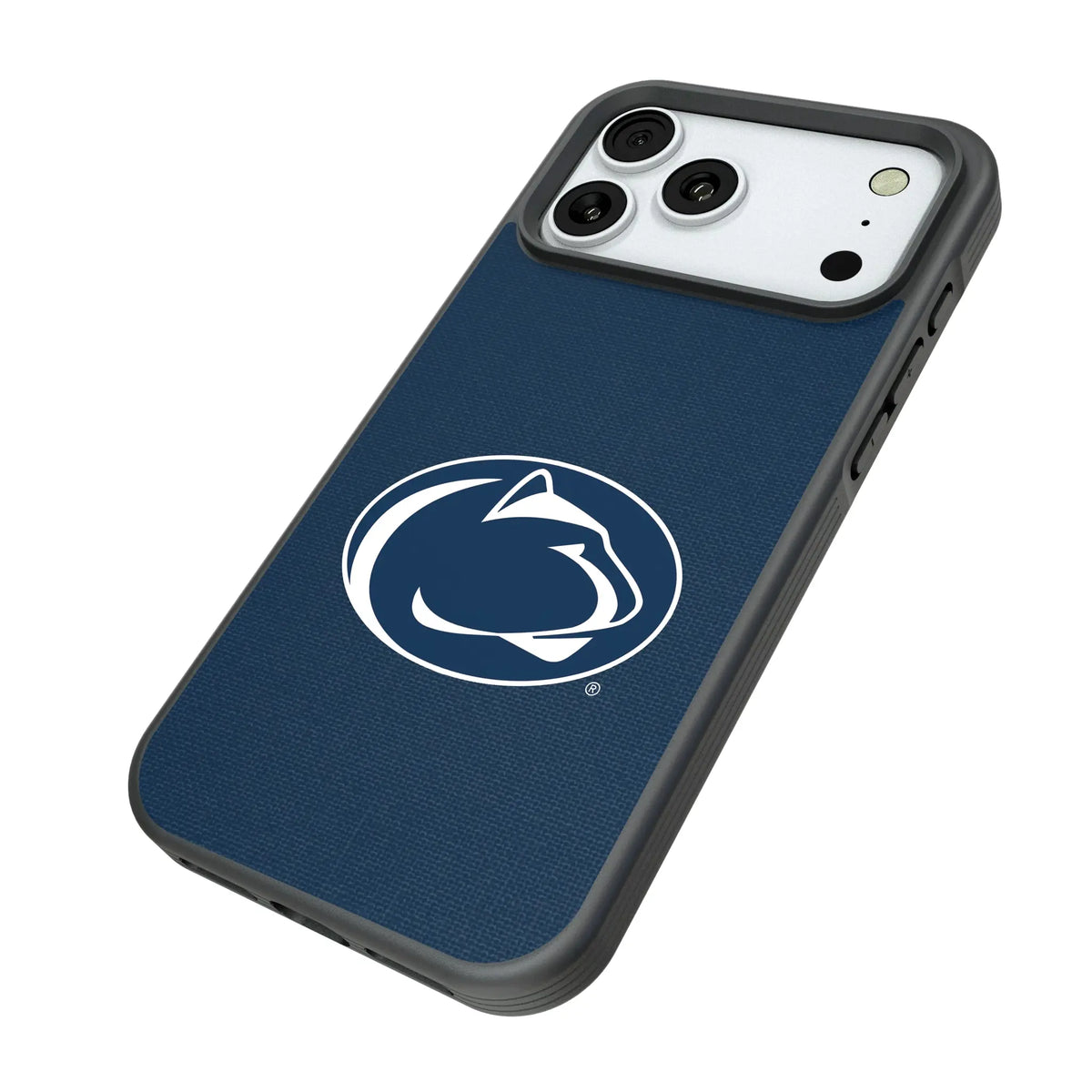 Pennsylvania State University Nittany Lions Solid iPhone Bump Phone Case for Apple iPhone - Isometric View#Device_iPhone 18 Pro Max