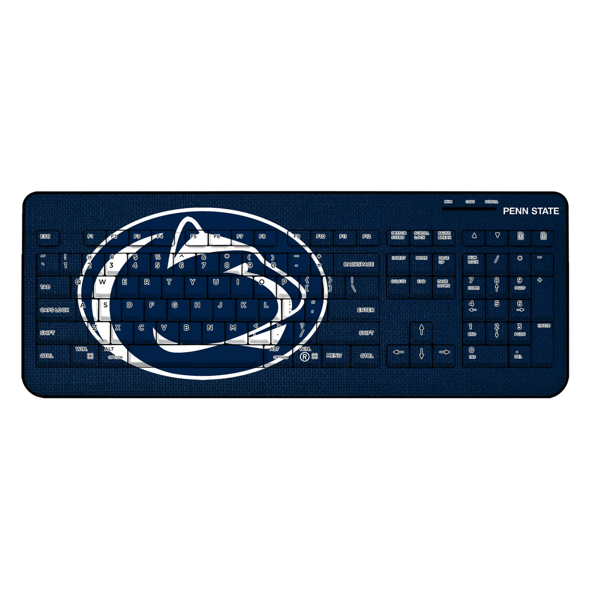 Pennsylvania State University Nittany Lions Solid Wireless USB Keyboard